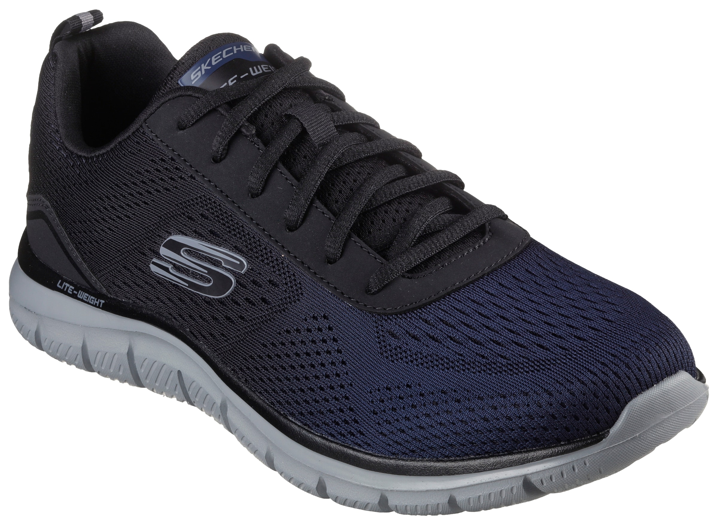 Skechers Sneaker »TRACK-RIPKENT«  Freizeitschuh, Halbschuh, Schnürschuhin veganer Verarbeitung