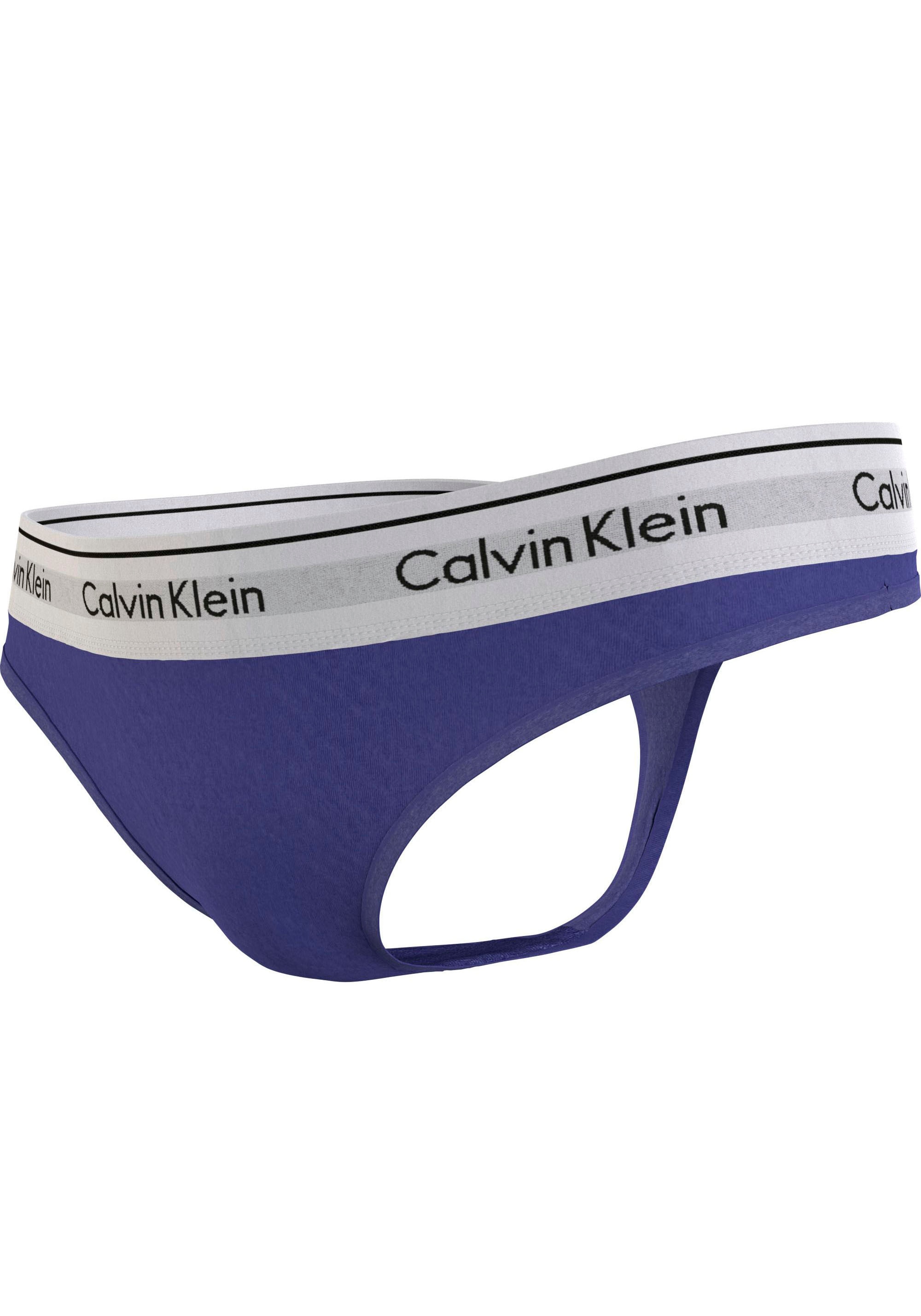 Calvin Klein T-String »THONG Größen (FF)«, Plus bei ♕ Size in