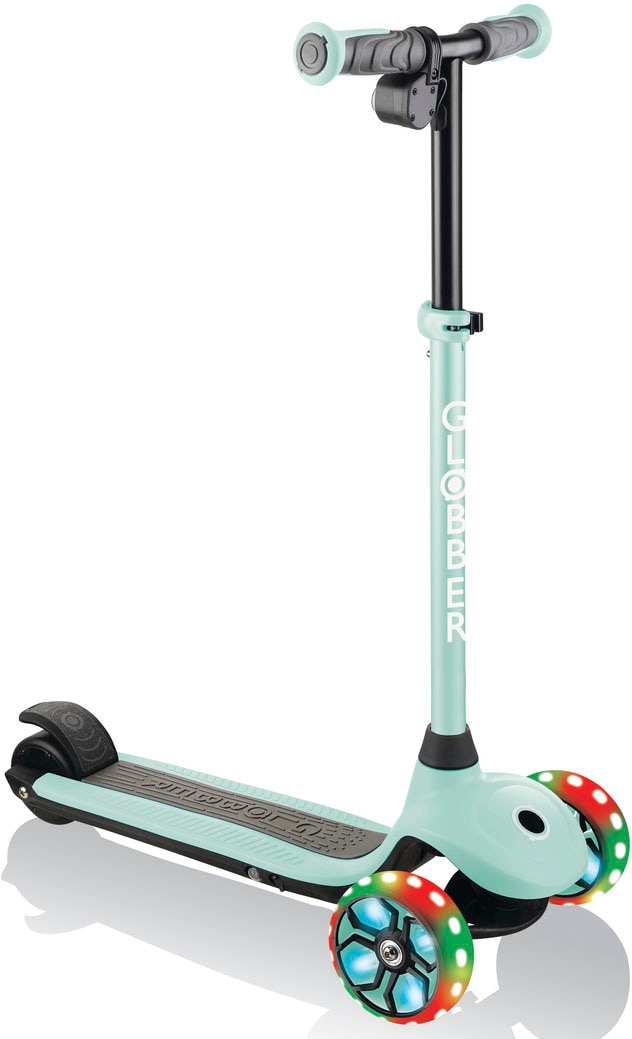 Globber E-Scooter »ONE K E-MOTION 4 PLUS, mit Leuchtrollen«