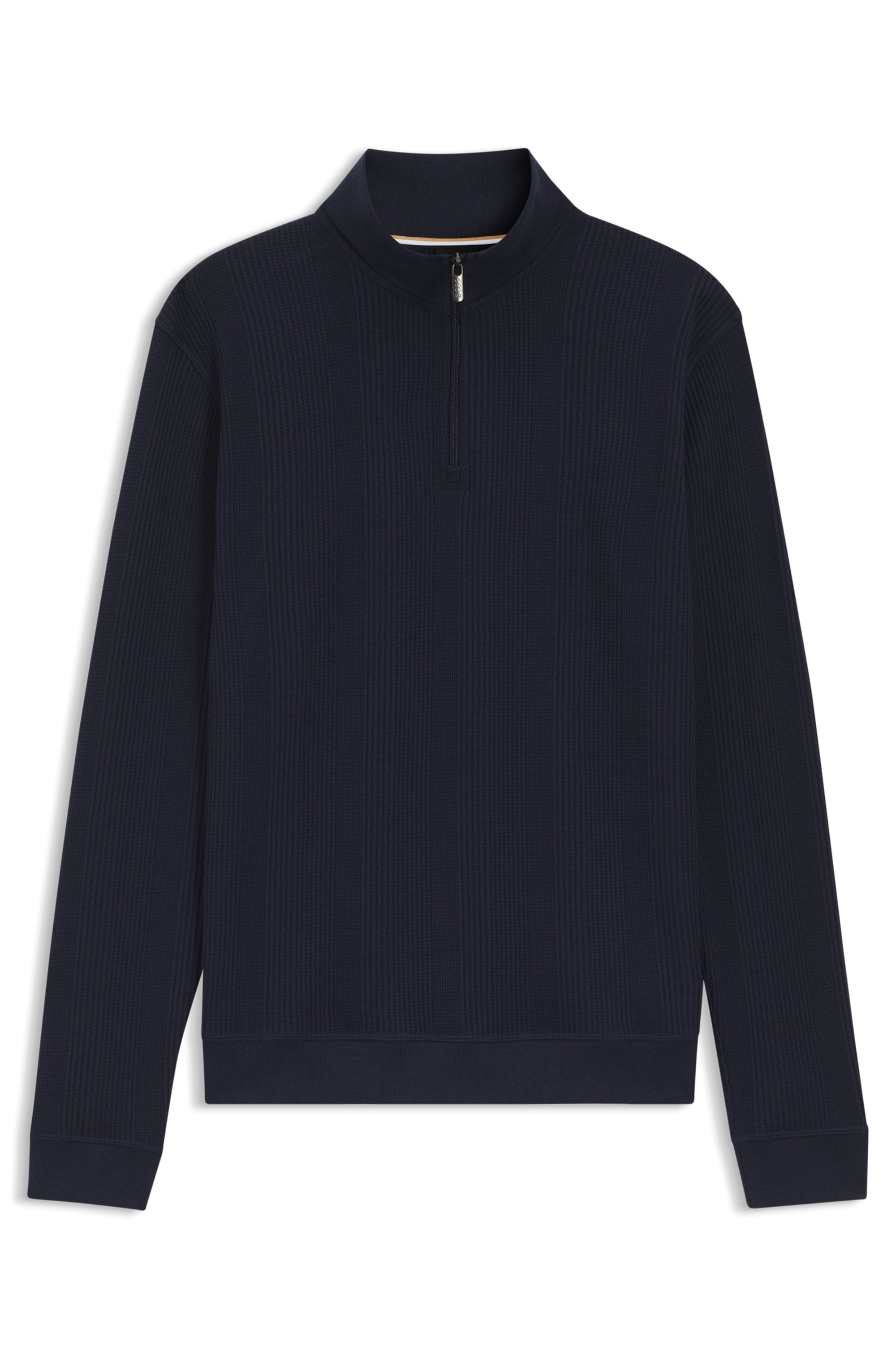 BOSS Sweatshirt »Structure 1/4 Zip«, mit Stehkragen
