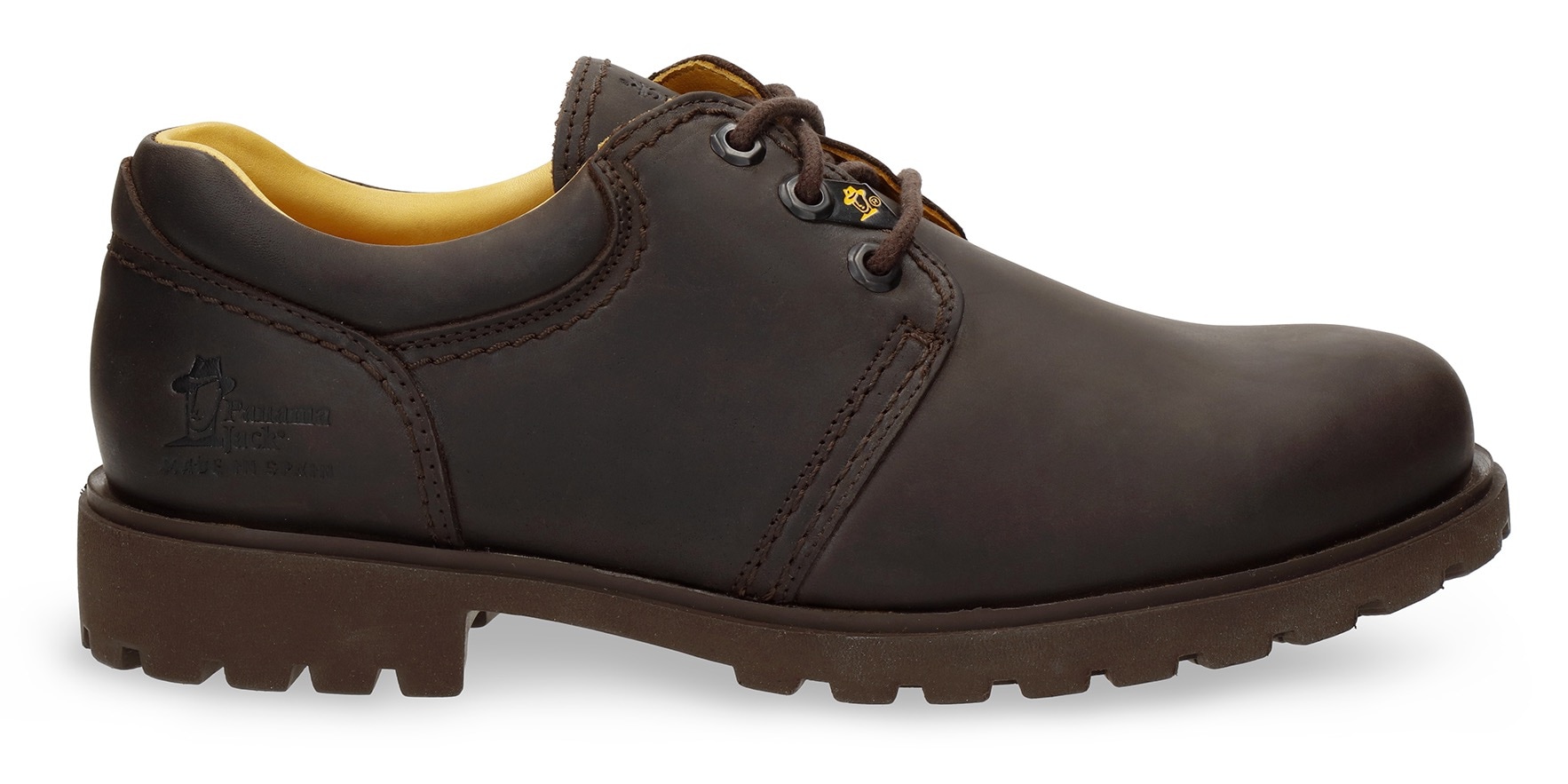Panama Jack Schnürschuh »Panama 02«, mit Lederinnenausstattung, Freizeitschuh, Halbschuh, Schnürschuh