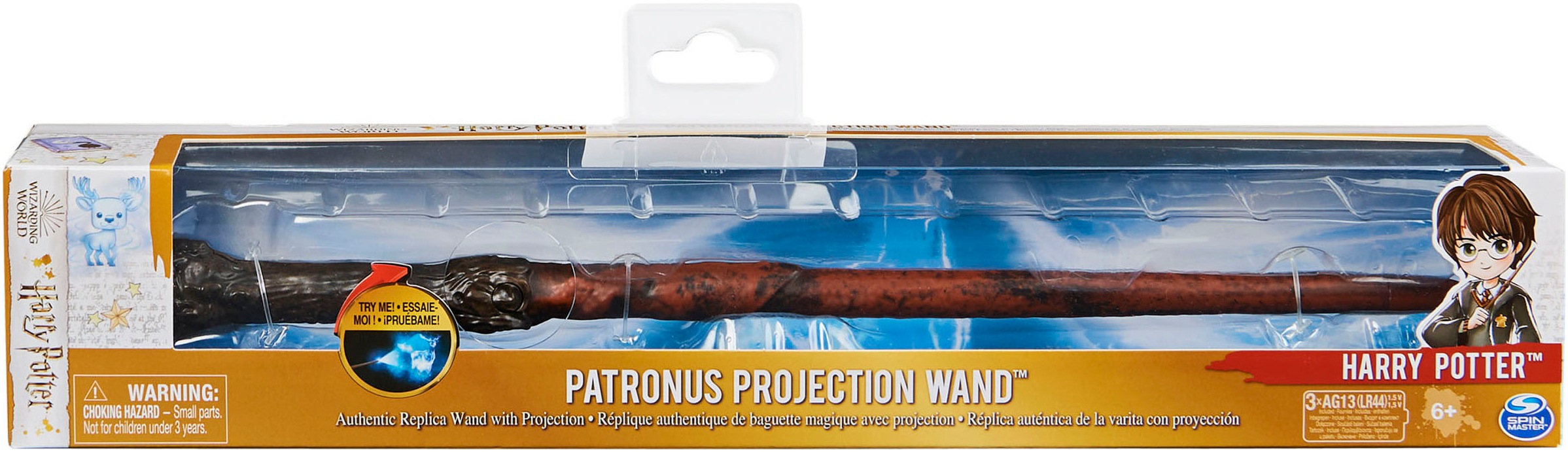 Spin Master Kreativset »Wizarding World - Patronus-Projection-Zauberstab Harry«, mit Projektion