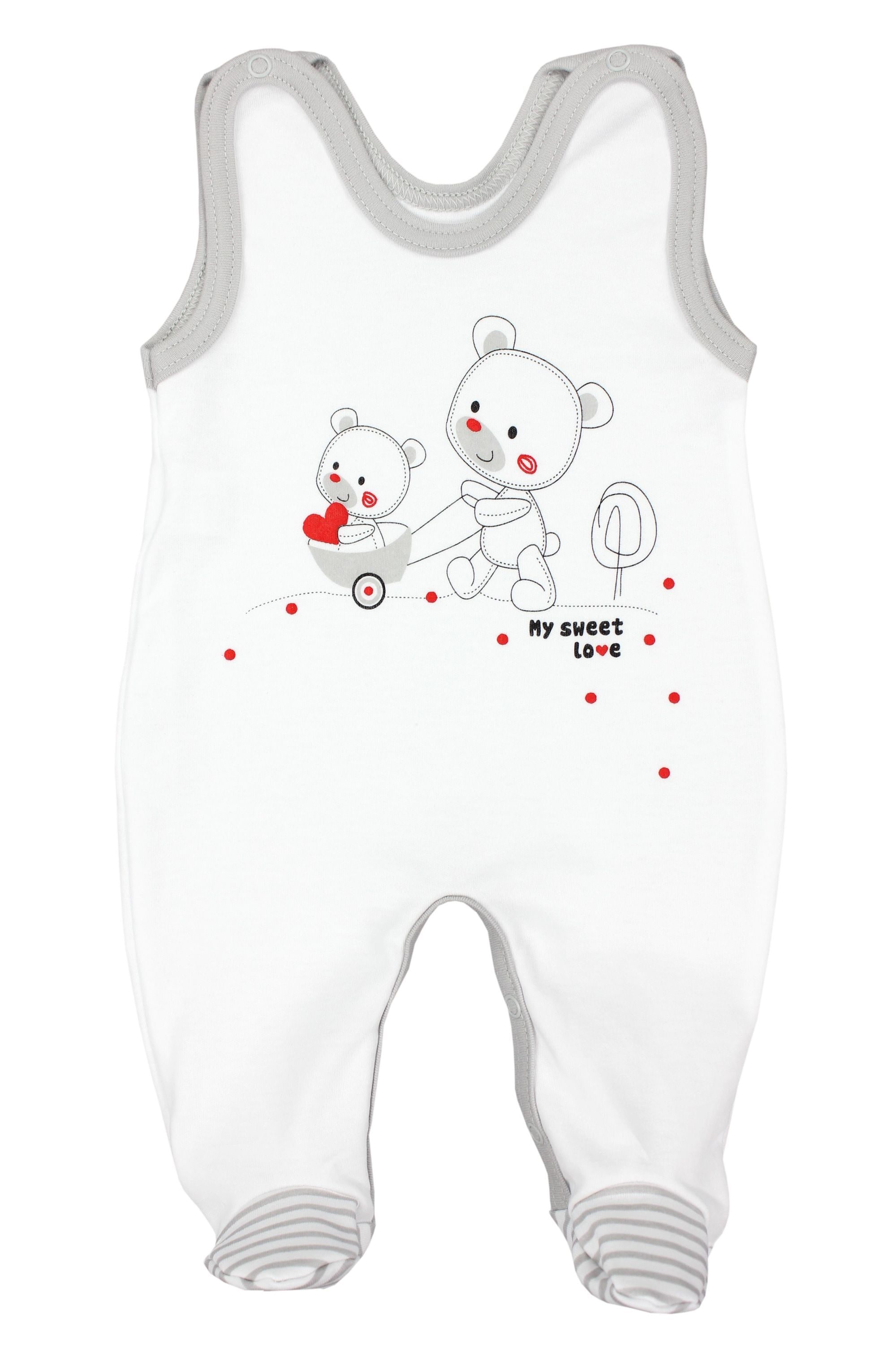 TupTam Strampler »Set Baby Unisex Strampler-Set mit Aufdruck Spruch 2-tlg«