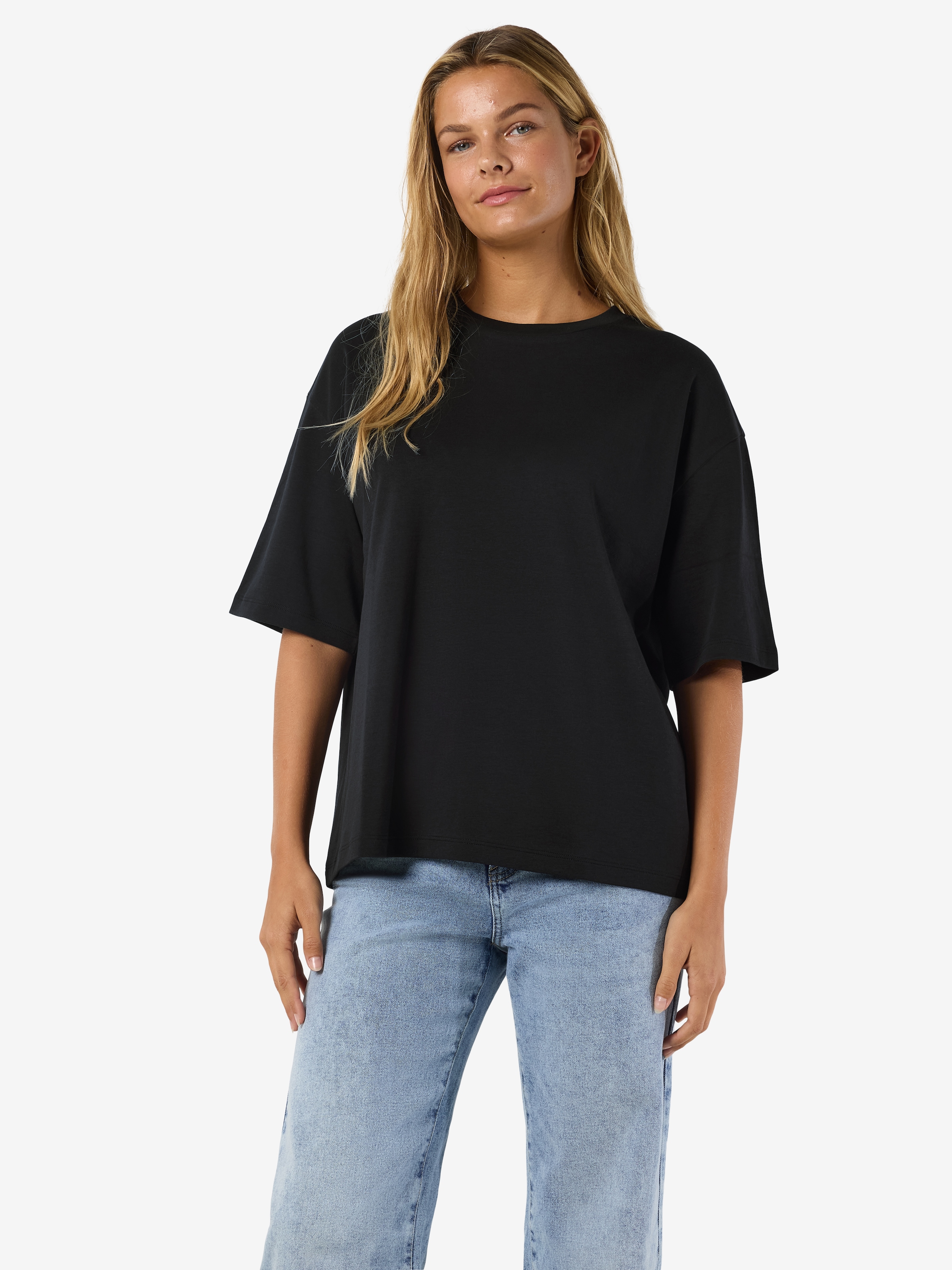 Noisy may Kurzarmshirt »NMKIM S/S T-SHIRT JRS NOOS« Baumwolle, regular fit