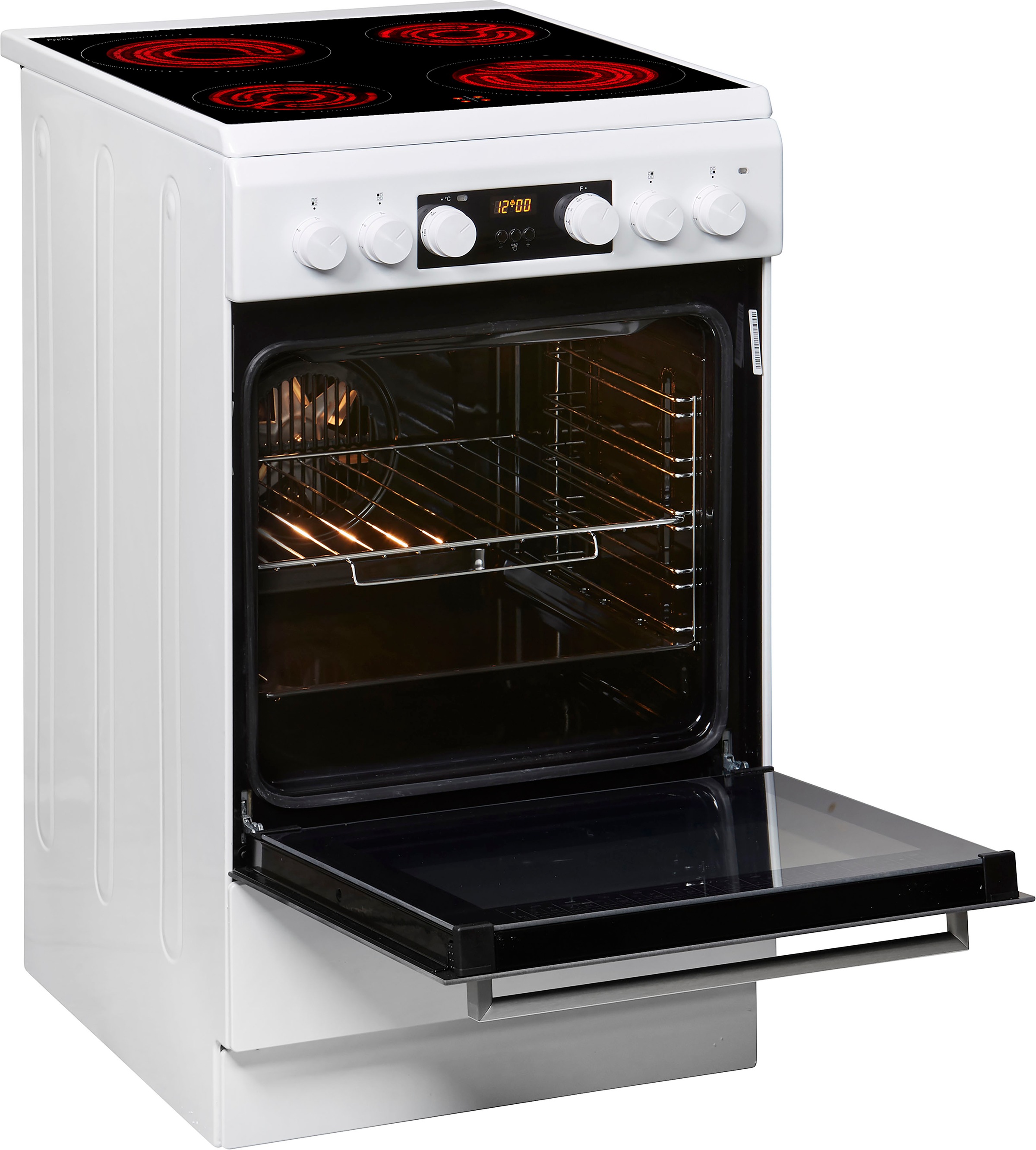 BAUKNECHT Elektro-Standherd »BS5V8CCW/DE«, mit Backauszug, Hydrolyse