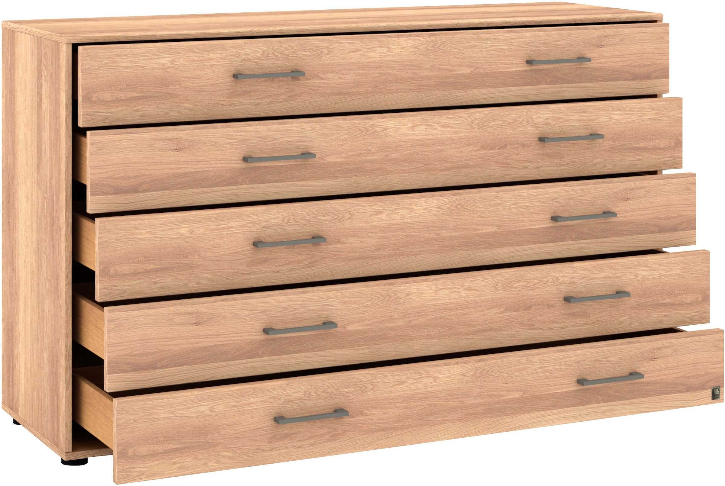 Musterring Sideboard Sorrent Eiche teilmassiv mit Schubladen