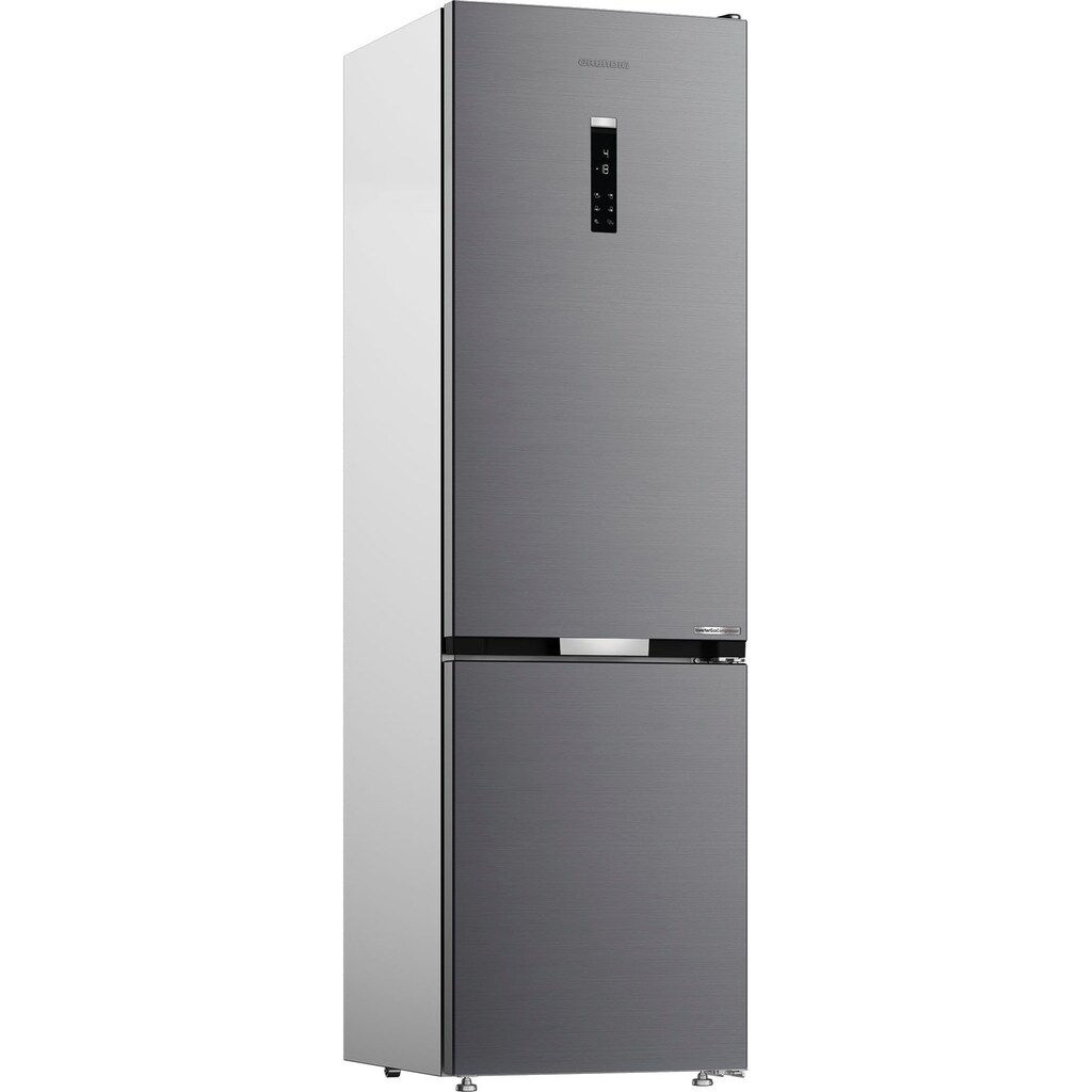 Grundig Kühl-/Gefrierkombination »GKPN 66930 LXP«, GKPN 66930 LXP 7282346902, 203,5 cm hoch, 59,5 cm breit