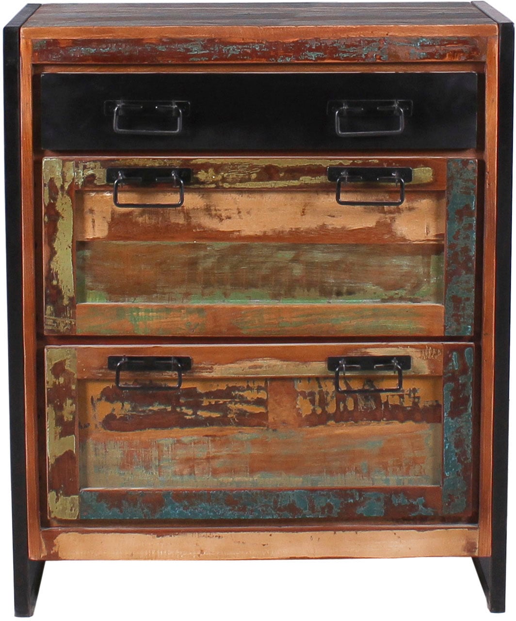 SIT Garderoben-Set »Bali aus Altholz mit Schuhschränken & Kleiderschrank« 6 Stk. tlg.