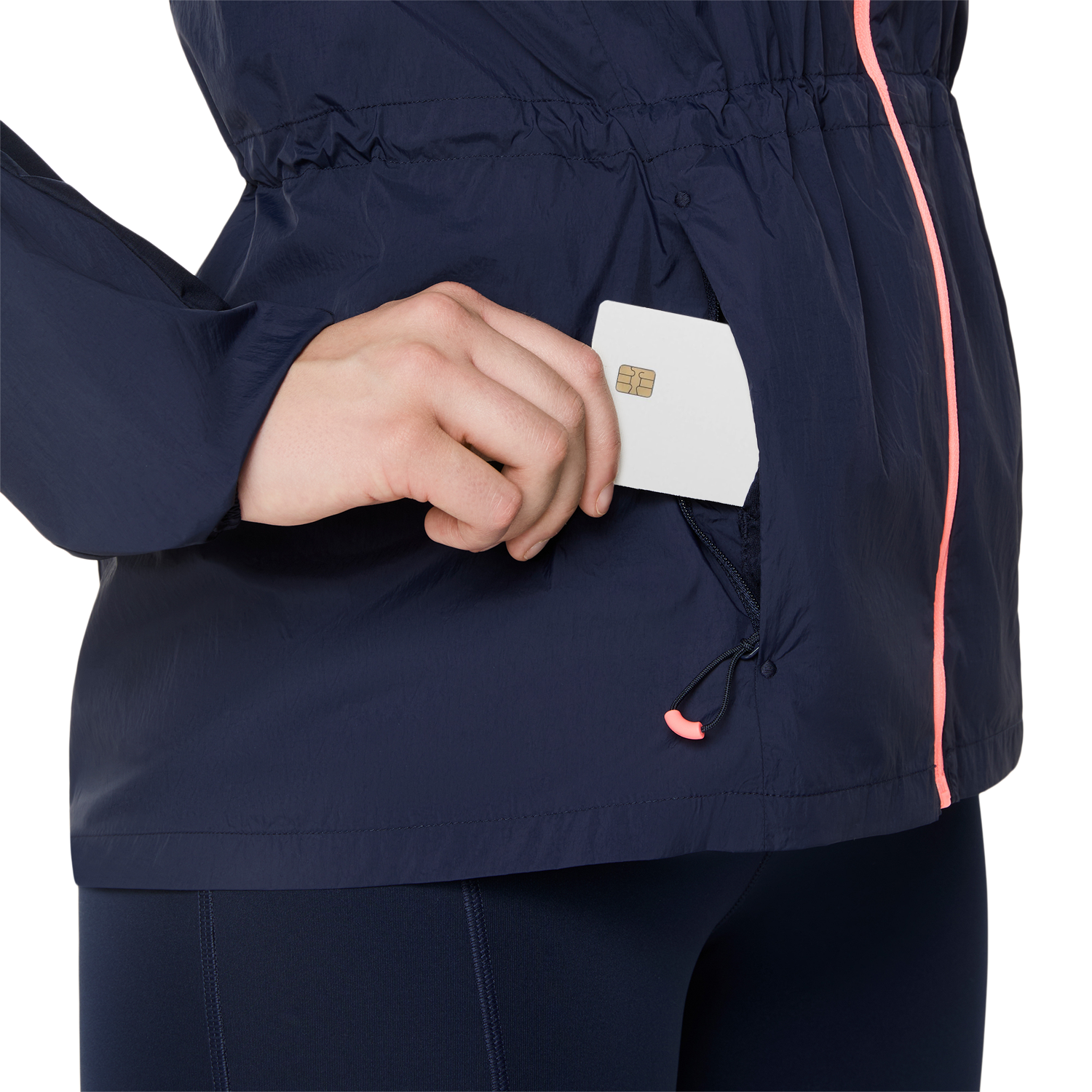 Asics Laufjacke »ROAD PACKABLE JACKET« mit Kapuze Übergangsjacke