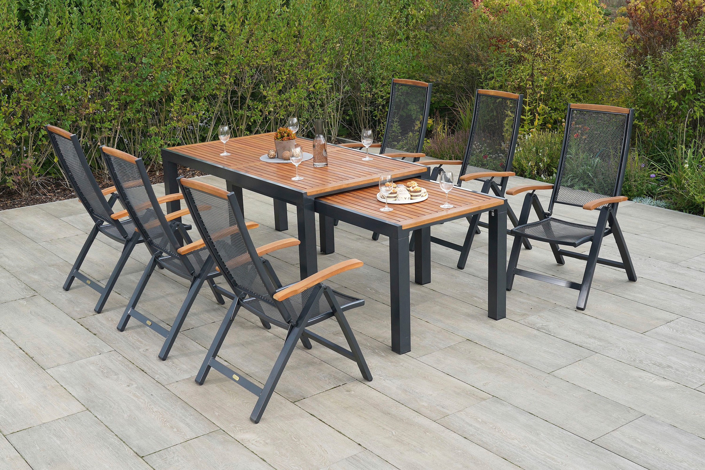 MERXX Garten-Essgruppe »Tilos«, (7 tlg.)