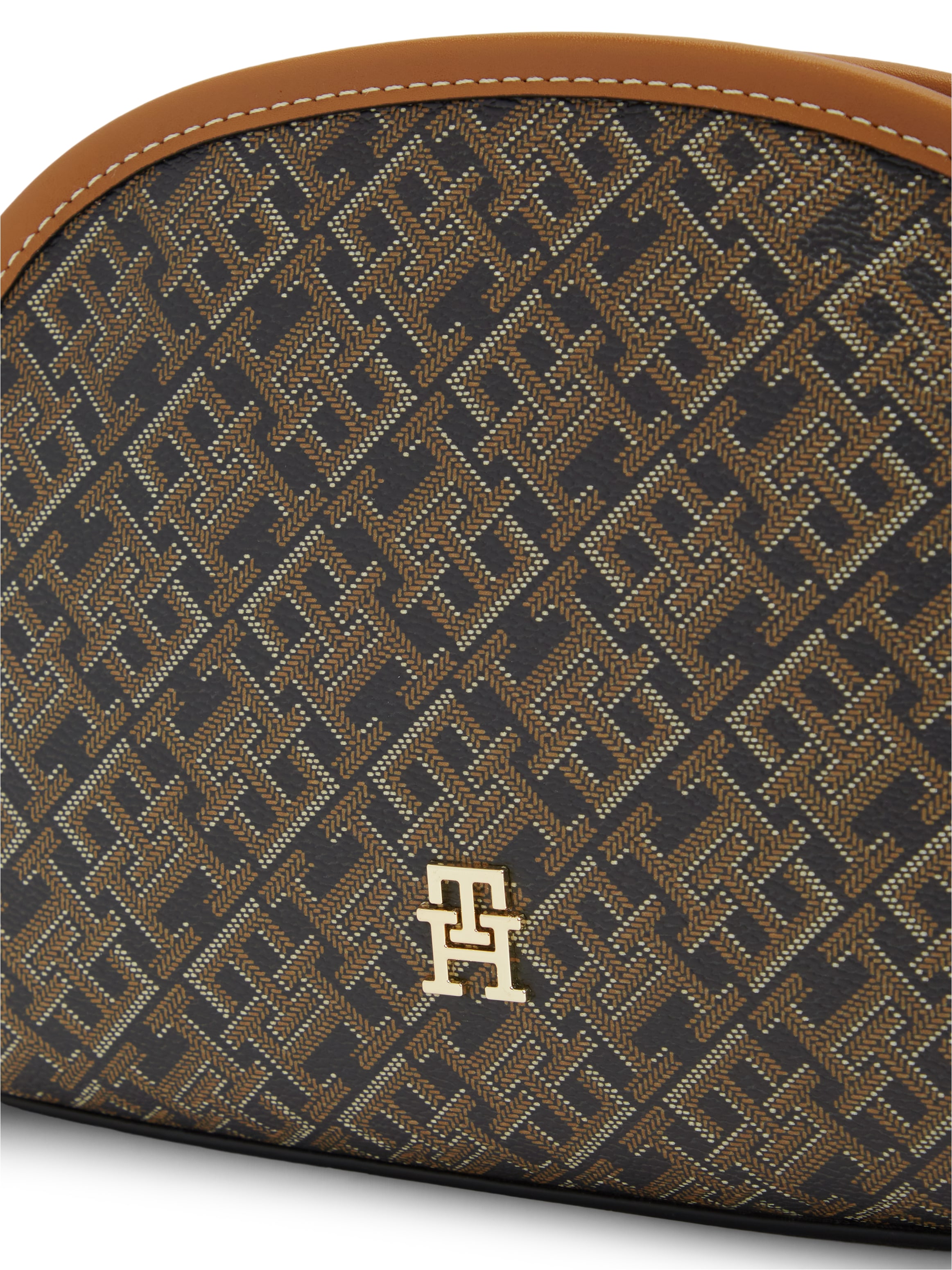 Tommy Hilfiger Kulturbeutel »TH ICON WASHBAG MONO PRINT« Unisex Waschbeutel, Minibag mit TH-Allover-Print