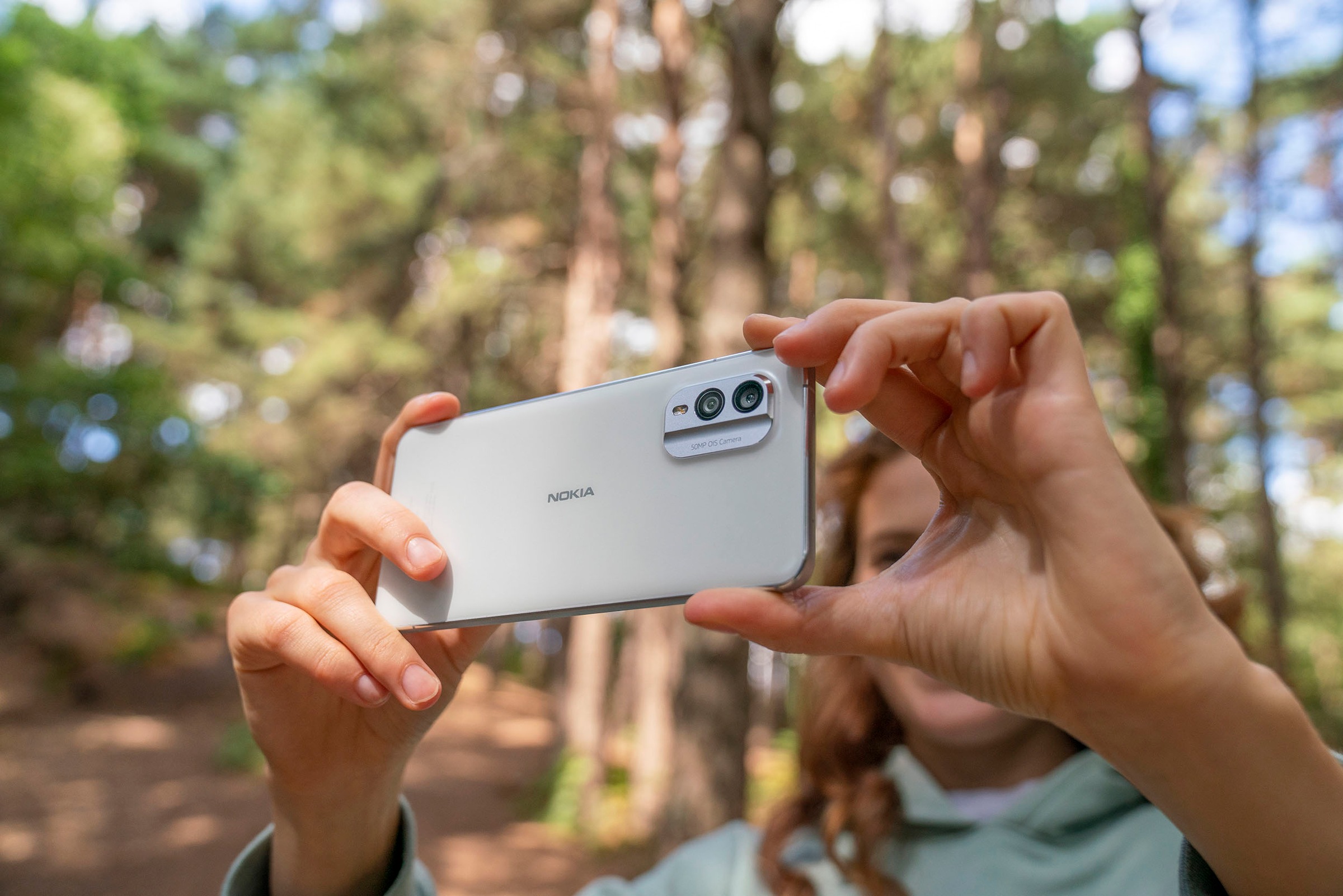 Nokia Smartphone »X30 5G«, Ice White