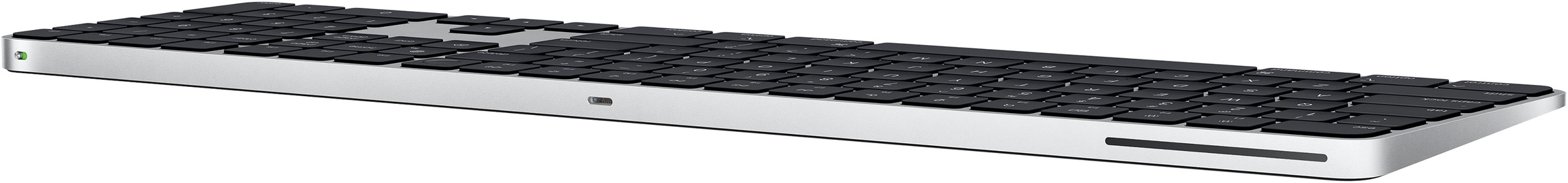 Apple Apple-Tastatur »Magic Keyboard mit Touch ID und Ziffernblock«, (Ziffernblock-Multimedia-Tasten-USB-Anschluss)