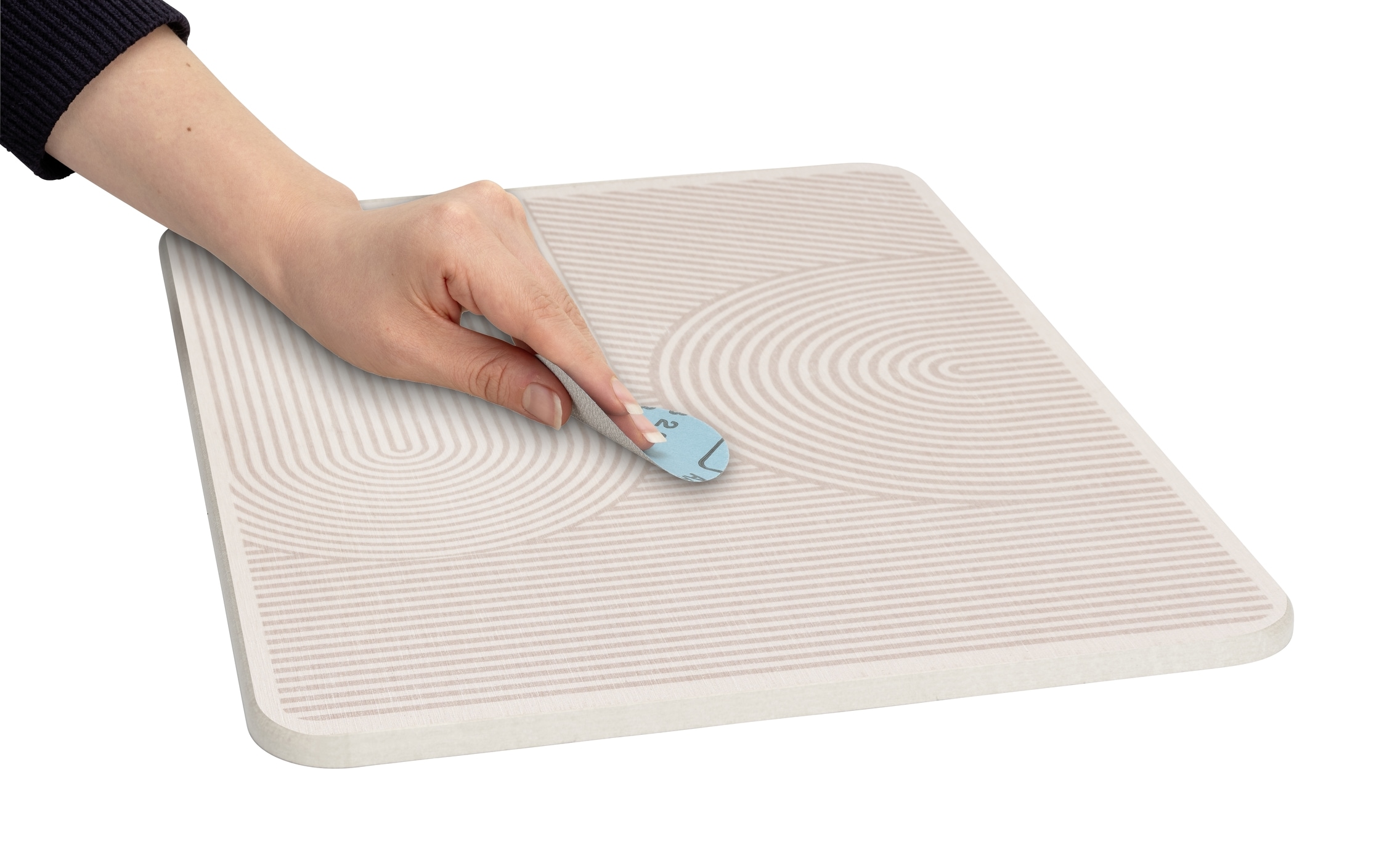 WENKO Abtropfmatte »Modell Damon« Abtropfplatte für Geschirr aus Kieselgur, schnelltrocknend, rutschfest