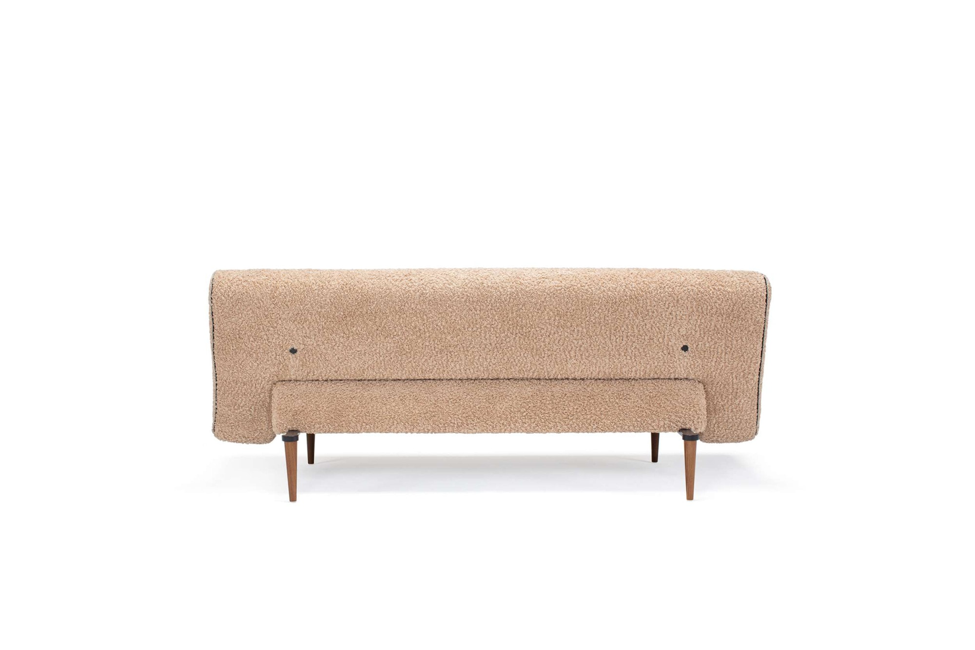 INNOVATION LIVING ™ Schlafsofa »Unfurl Bettsofa, Klappsofa, Gästebett, Couch, Schlaffunktion«, 3-stufig klappbar, Teddy Stoff, bequem, als Dauerschläfer geeignet