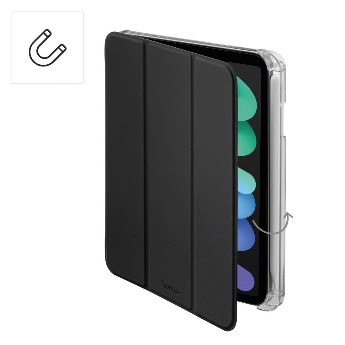 Hama Tablet-Hülle »Schutzhülle für  Apple iPad mini 8.3" (2024)« Tablet mit Stiftfach