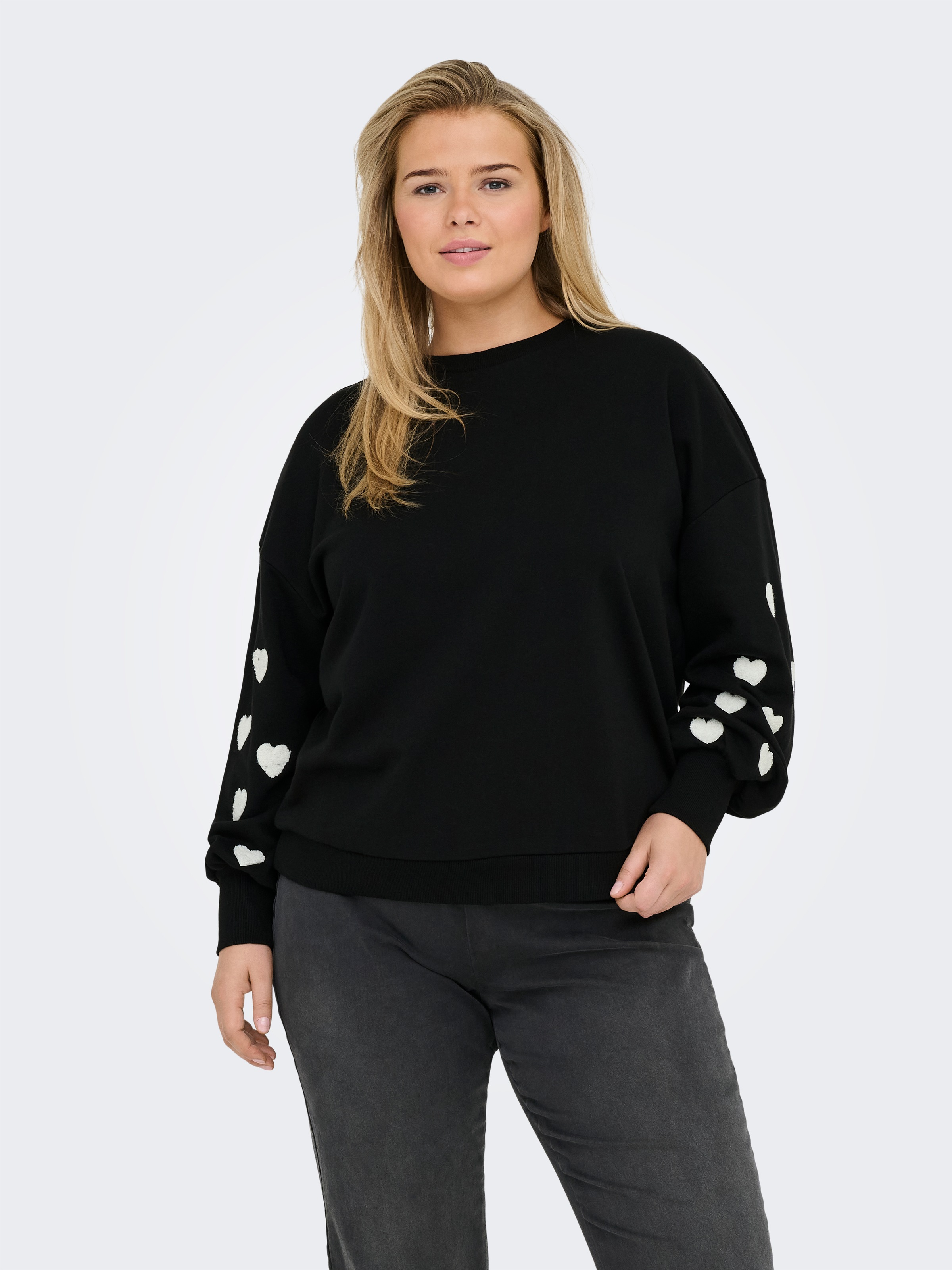 ONLY CARMAKOMA Sweatshirt »CARMACY L/S O-NECK CC SWT JRS«