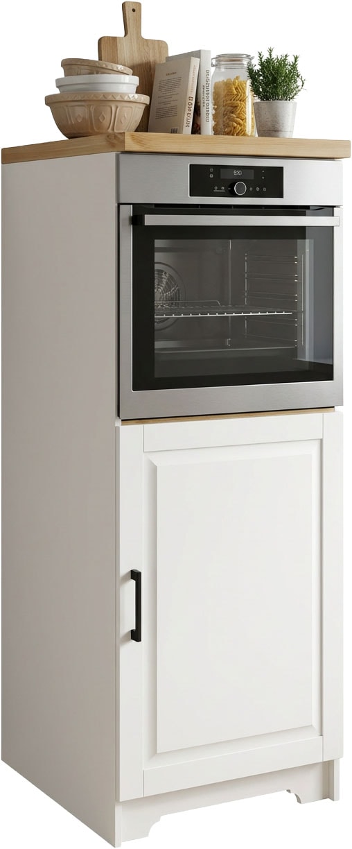 Home affaire Backofen/Kühlumbauschrank »Meliss« aus massiver Kiefer, Breite 60 cm, Soft-Close-Funktion