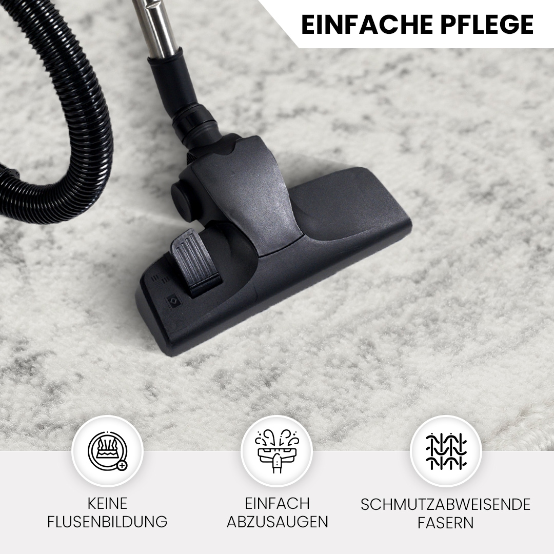 Livabliss Teppich »KOTA«, rechteckig, 9 mm Höhe, Vintage Orientteppich, Kurzflor Boho Wohnzimmerteppich, Läufer
