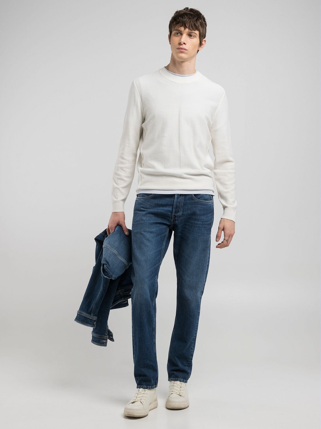 Replay Straight-Jeans »GROVER«, in vielen verschiedenen Waschungen, mit Stretch