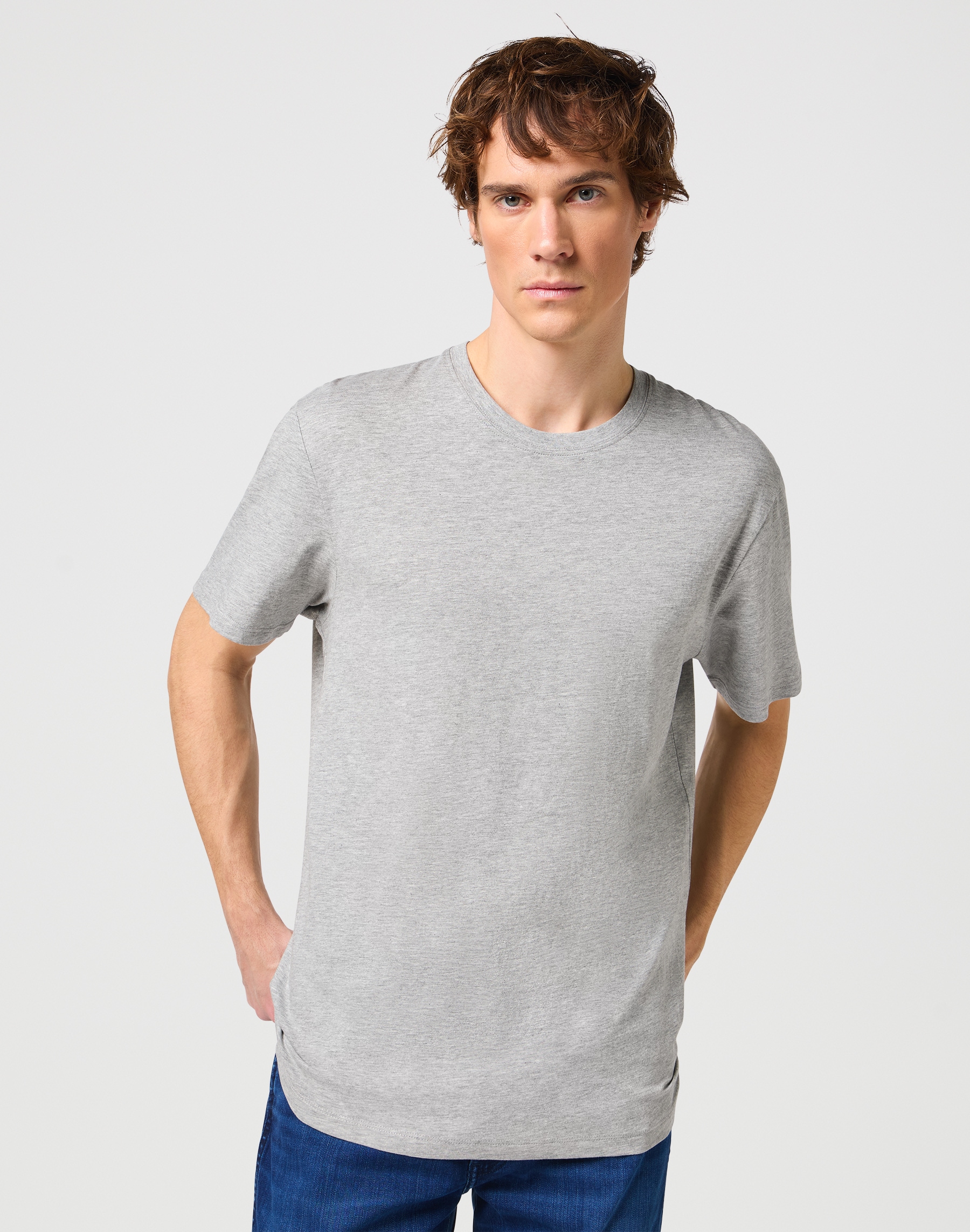 Wrangler Rundhalsshirt, (Packung, 2 tlg.)