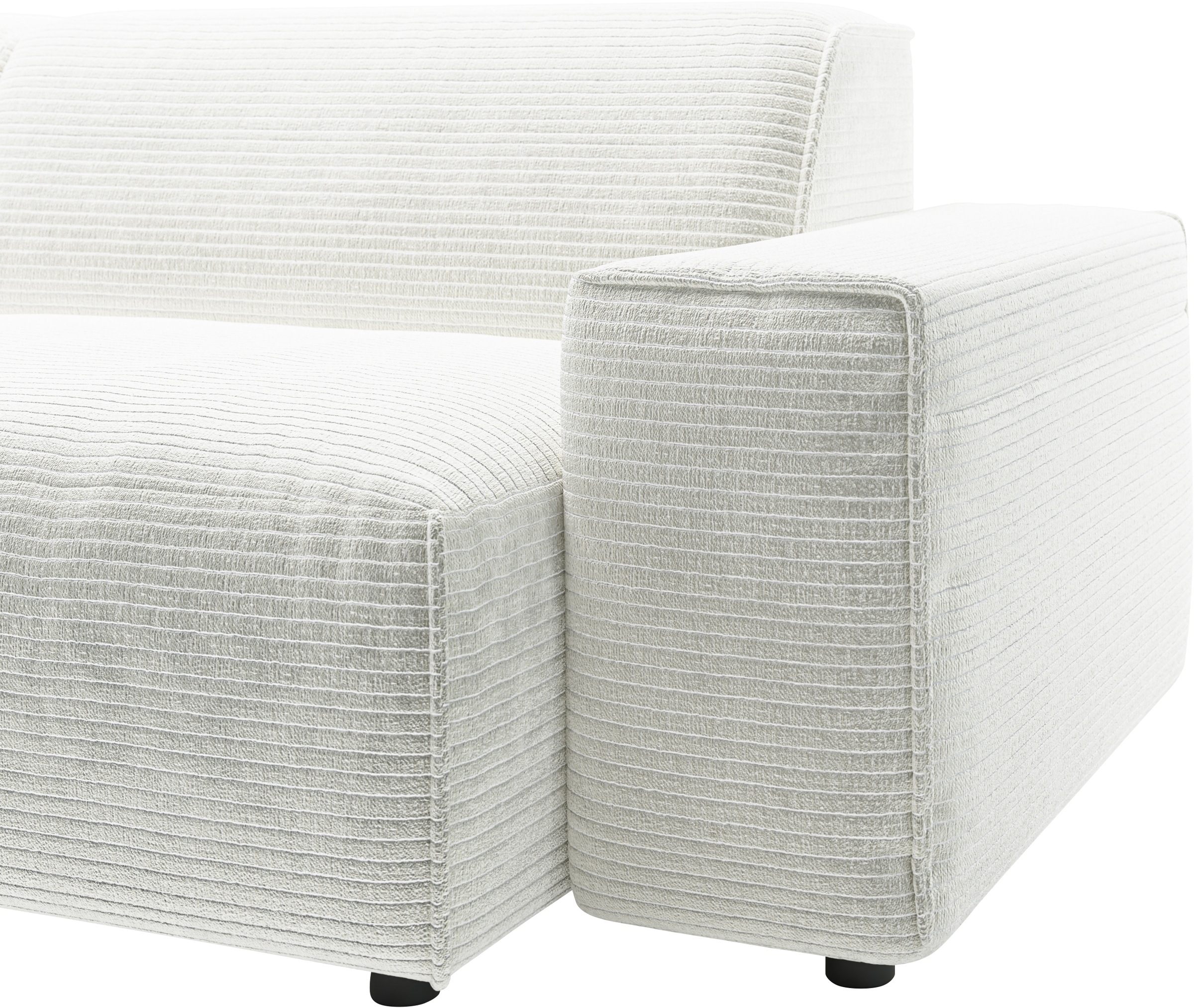 andas Ecksofa »Glimminge auch in Breitcord, Feincord, Bouclé + Easy care-Bezug«, L-Form, Breite 294, Zierkissen