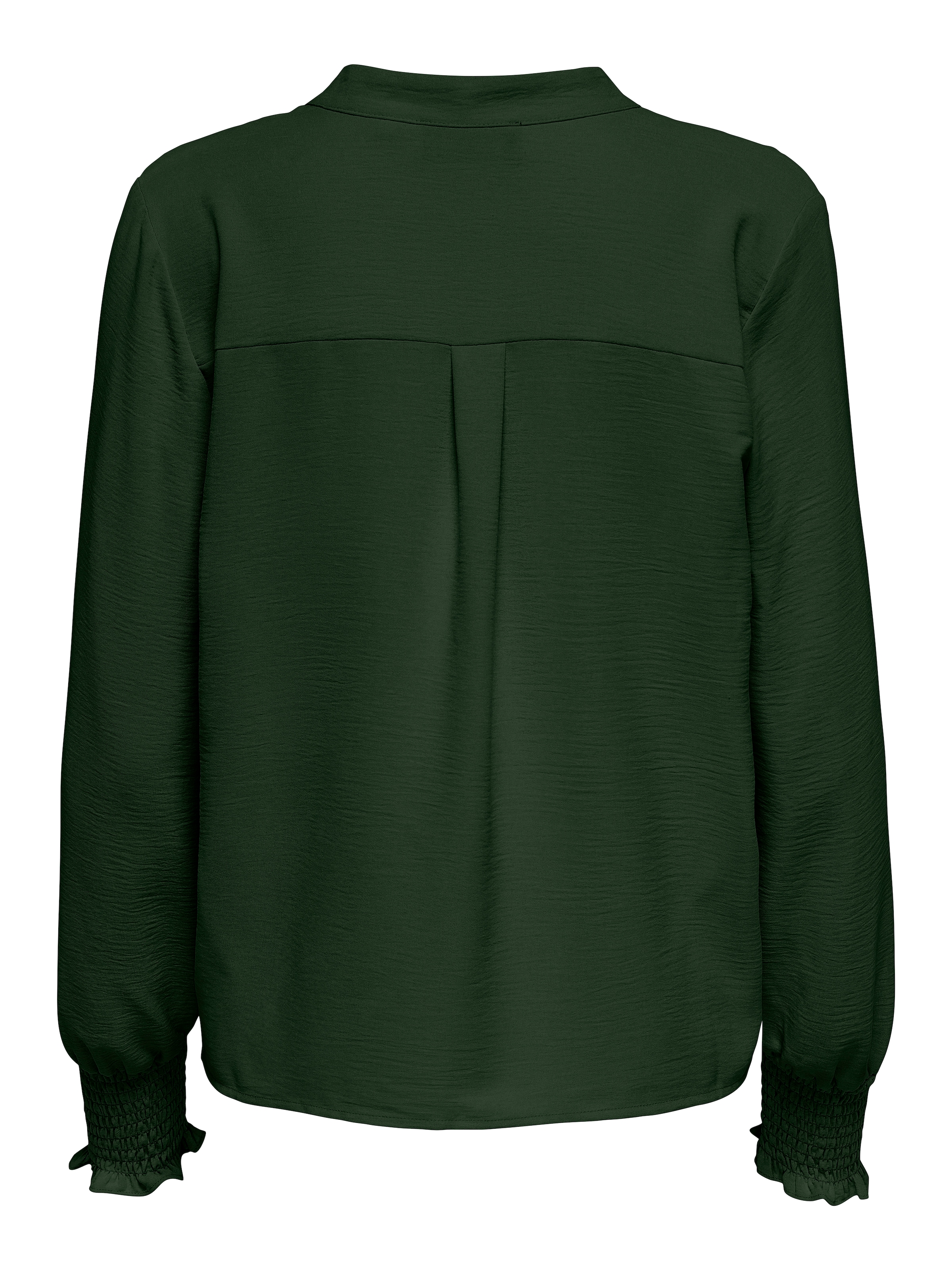 ONLY Blusenshirt »ONLMETTE V-NECK LS SMOCK TOP NOOS WVN«