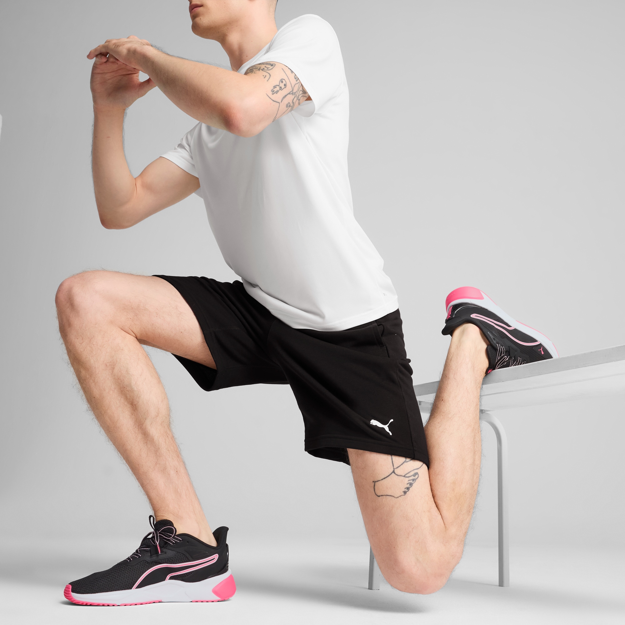 PUMA Trainingsshorts »M TAD ESSENTIALS 8" KNIT SHORT«