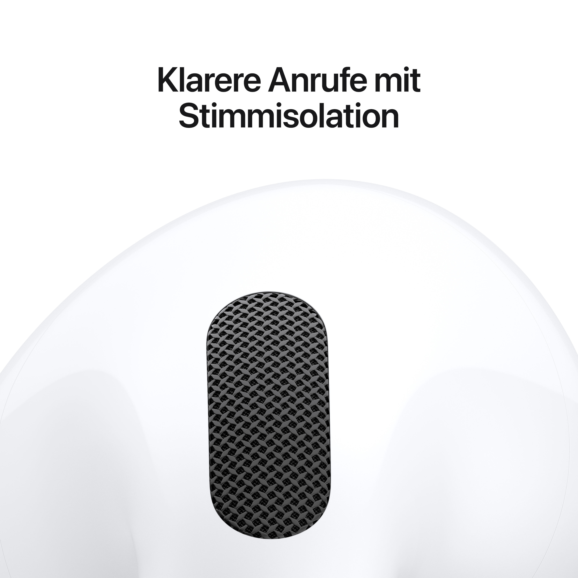 Apple wireless In-Ear-Kopfhörer »AirPods 5« Bluetooth Active Noise Cancelling (ANC) | Freisprechfunktion | Transparenzmodus | True Wireless | integrierte Steuerung für Anrufe und Musik