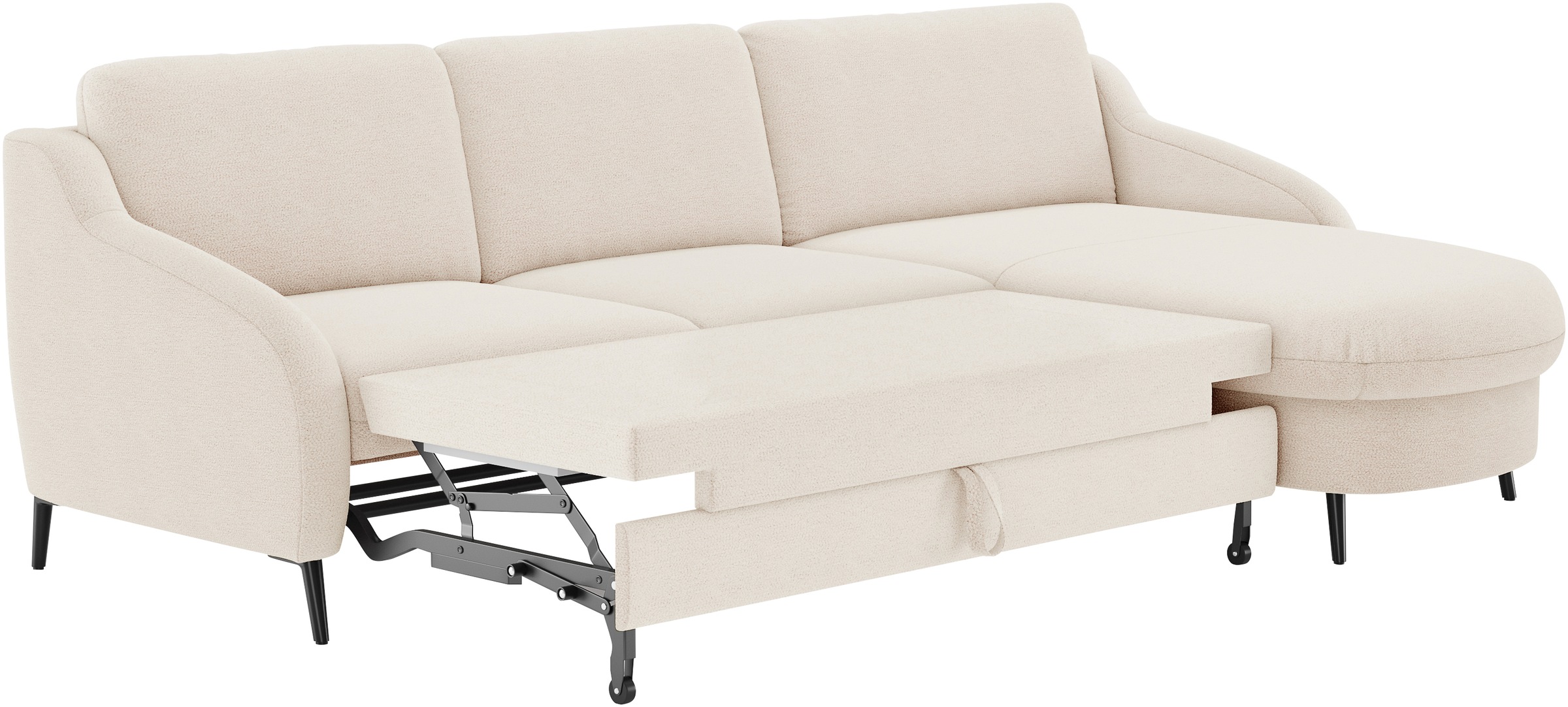 sit&more Ecksofa »Soul L-Form«, wahlweise mit Bettfunktion
