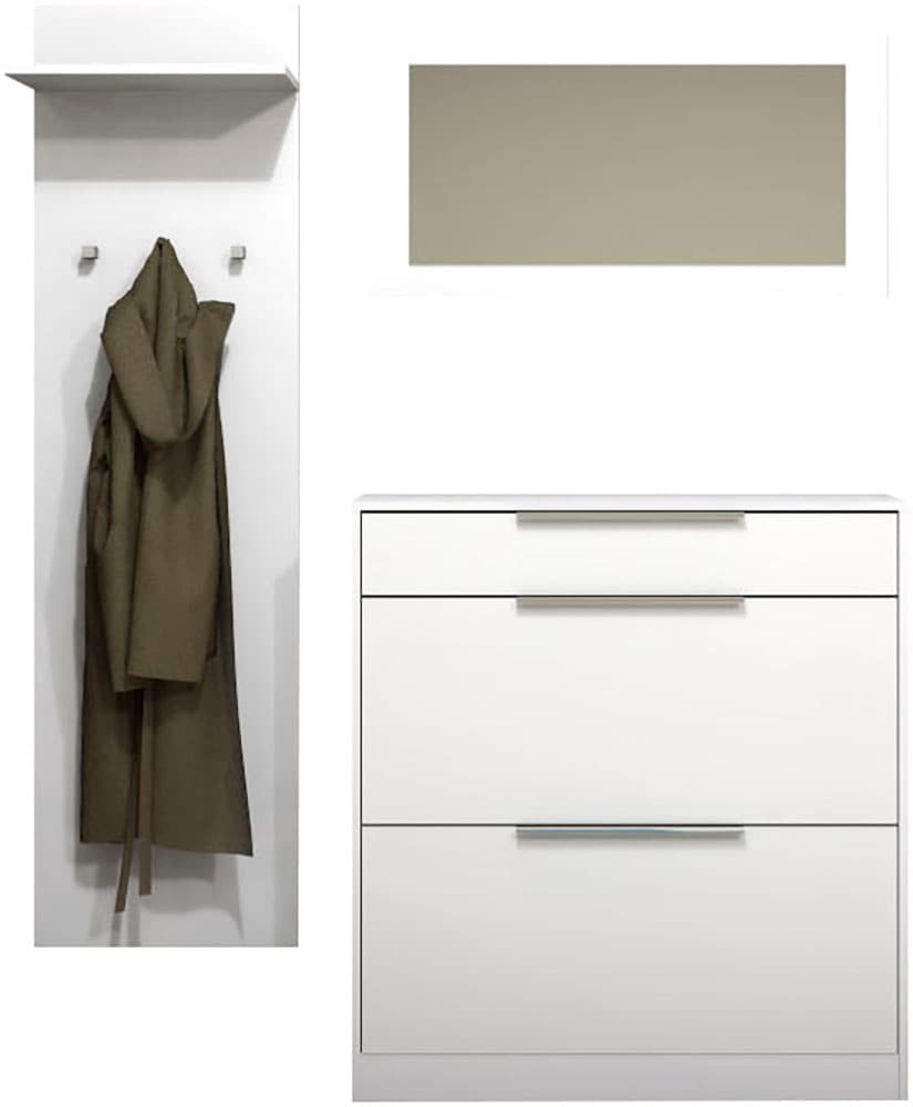 borchardt Möbel Garderoben-Set »Olivia« 3 Stk. tlg.