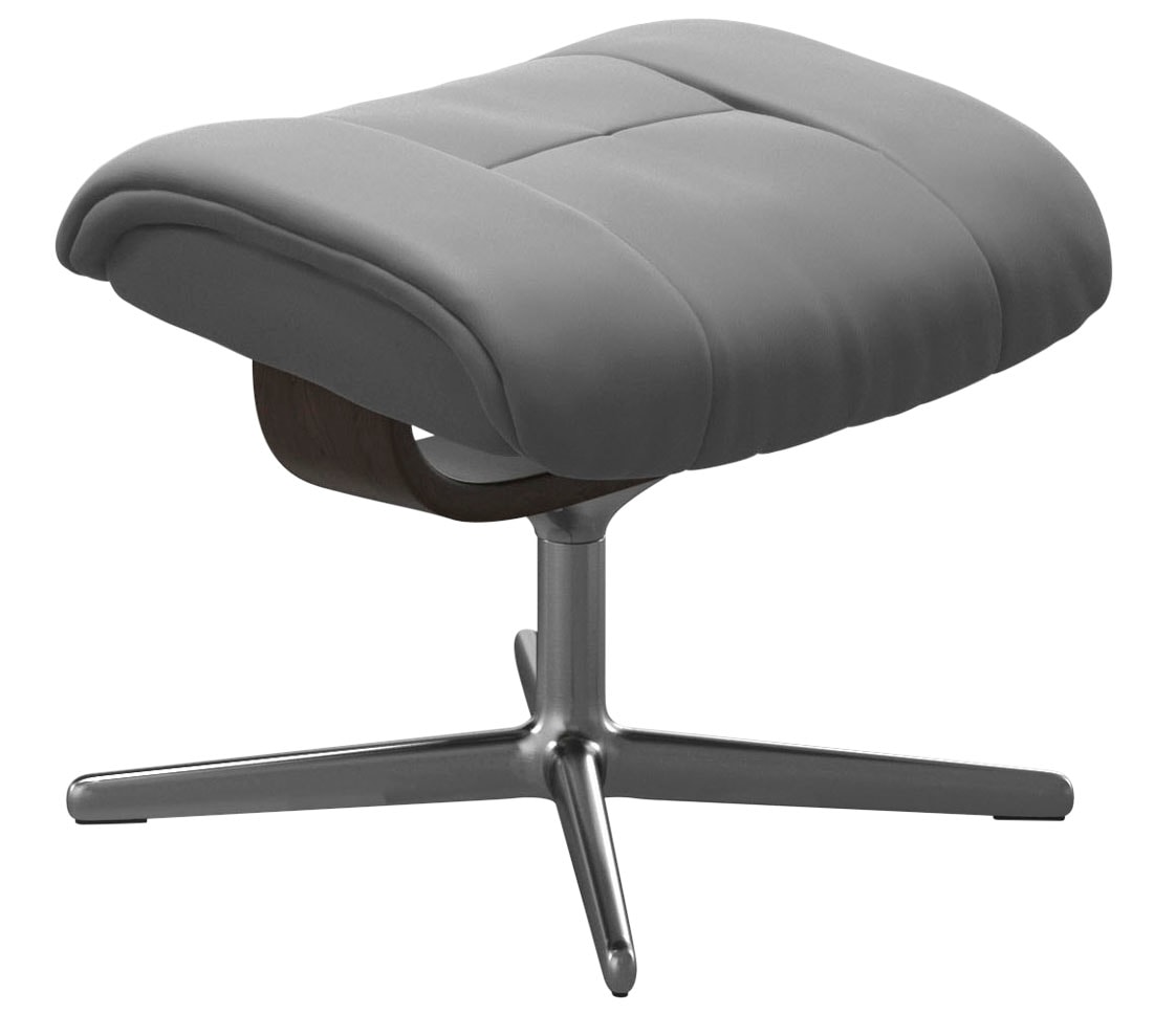 Stressless® Fußhocker »Mayfair« mit Cross Base, Größe S, M & L, Holzakzent Wenge
