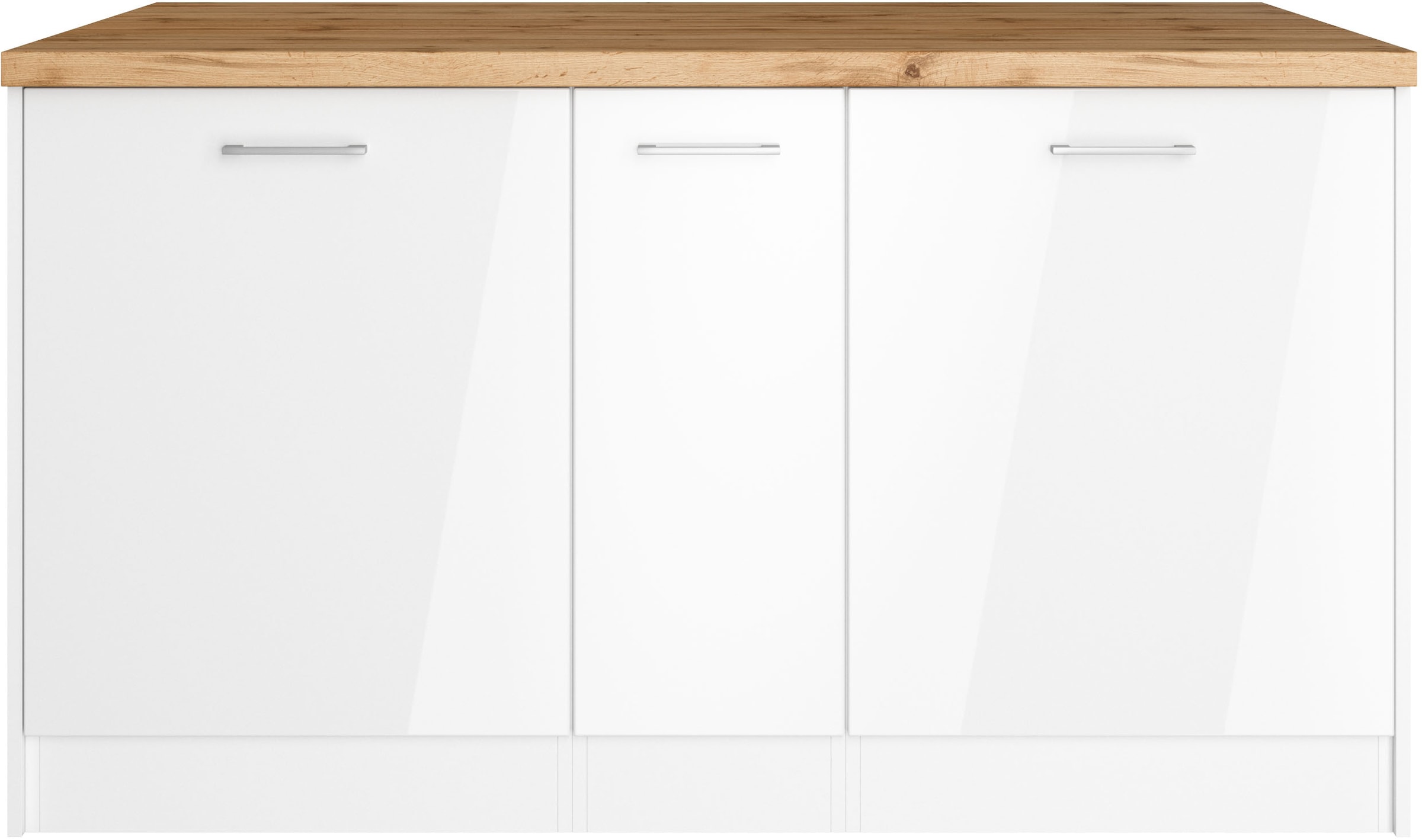 KOCHSTATION Kücheninsel »KS-Milan«, Stellmaß 153/100 cm, viel Stauraum, Lebensmittelpunkt: Küche