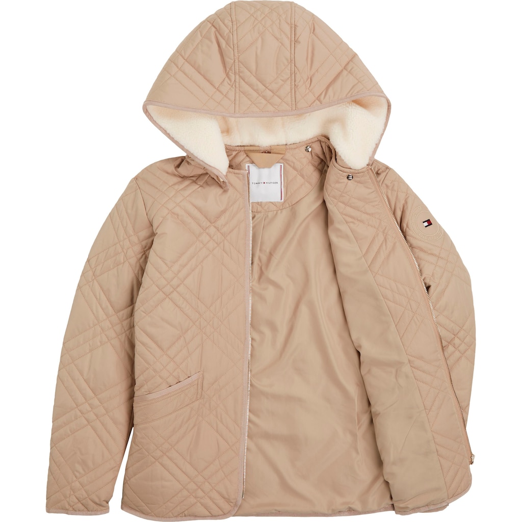 Tommy Hilfiger Steppjacke, mit Kapuze