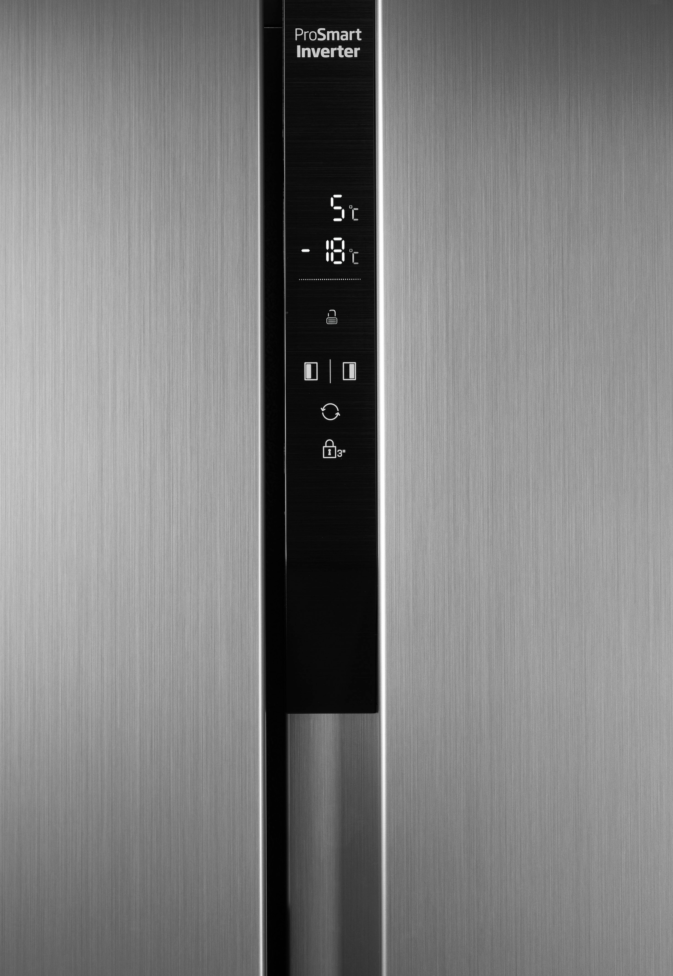 BEKO Side-by-Side »GNO5324XPN« 177 cm hoch 91 cm breit AeroFlow – für deutlich länger frische Lebensmittel