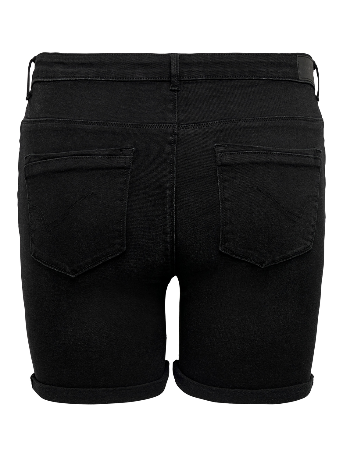 ONLY CARMAKOMA Jeansshorts »CARLAOLA HW SHORTS AZG573 DNM«, mit schmalem Umschlag
