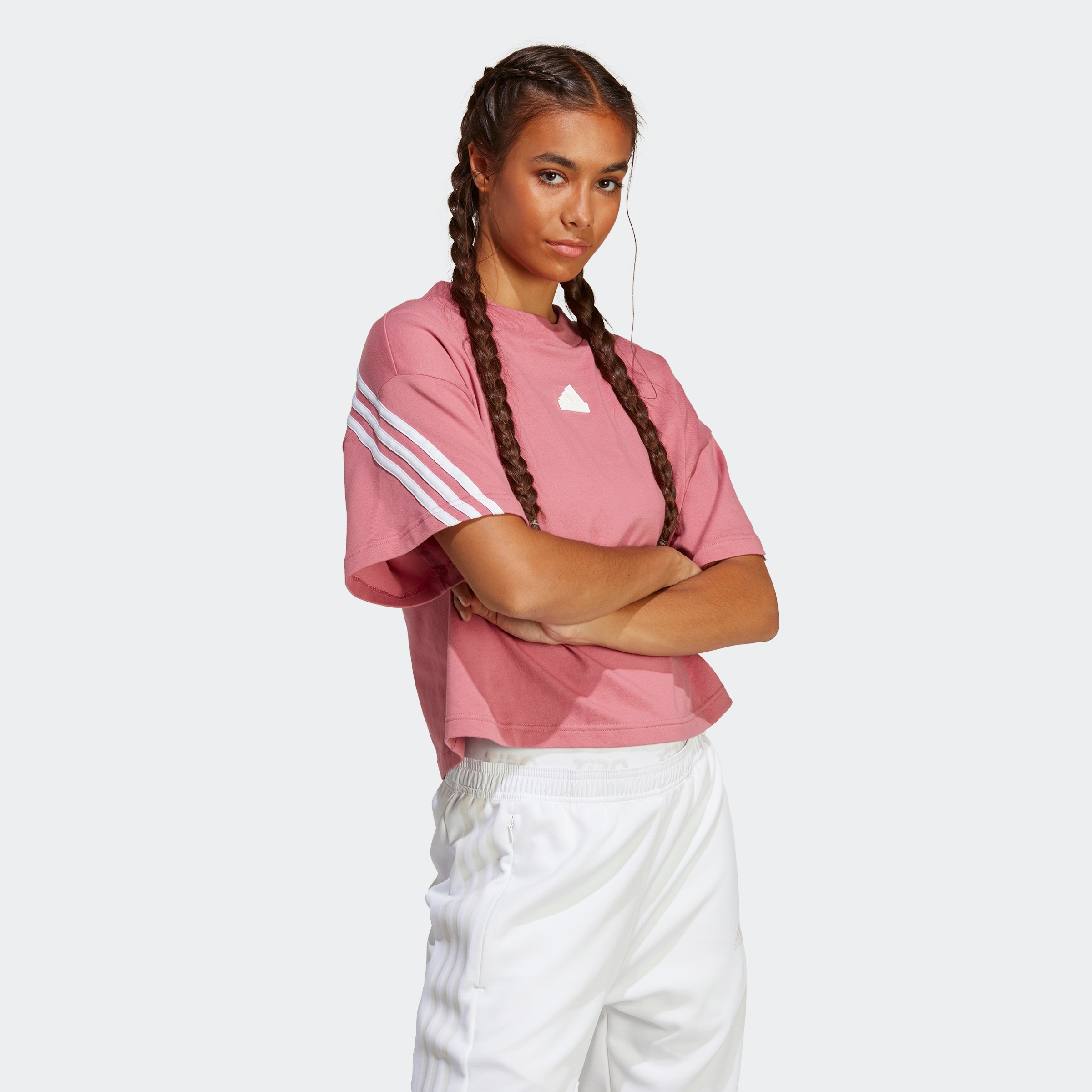 adidas Sportswear T-Shirt »FUTURE ICONS 3-STREIFEN«