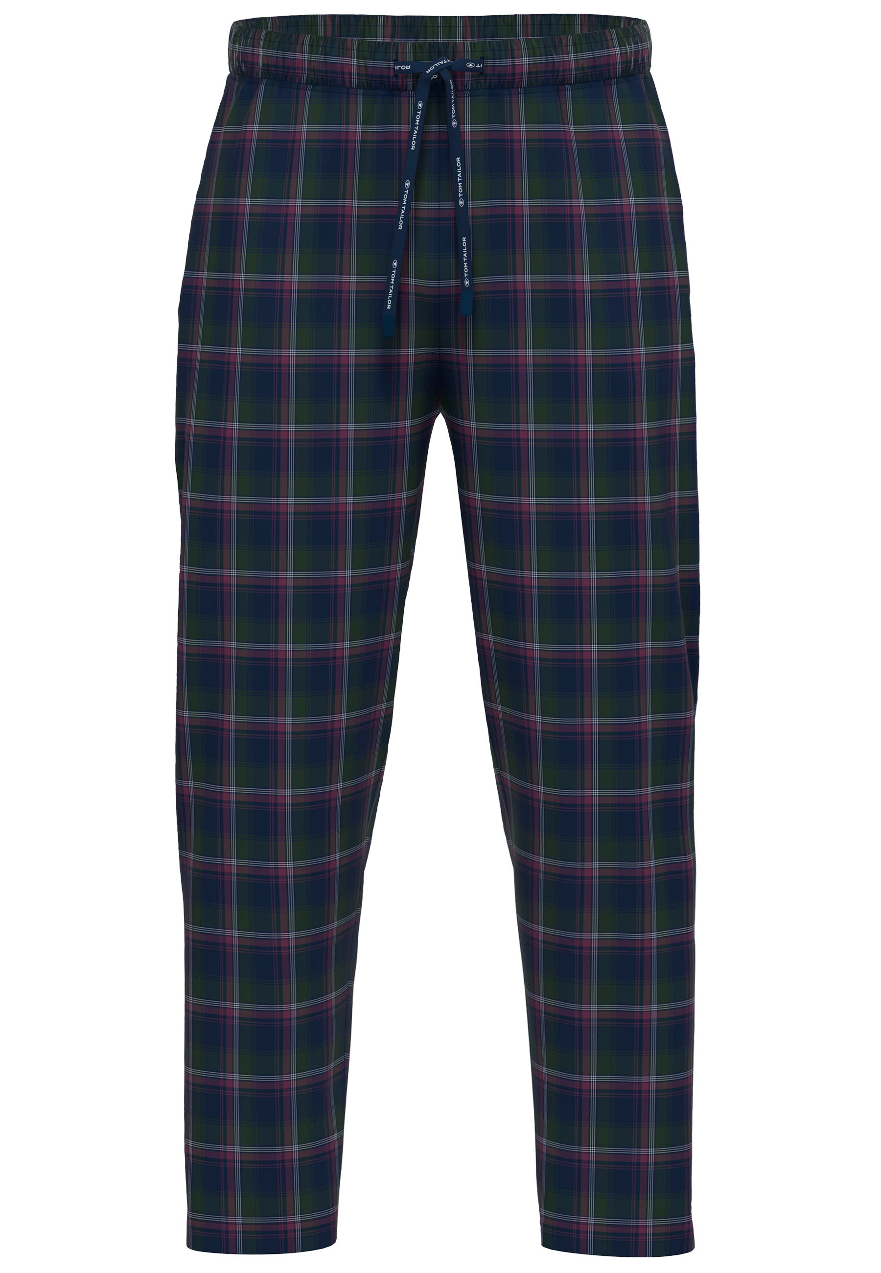 TOM TAILOR Pyjamahose »Milos«  mit elastischem Bund, Kordelzug, kariert