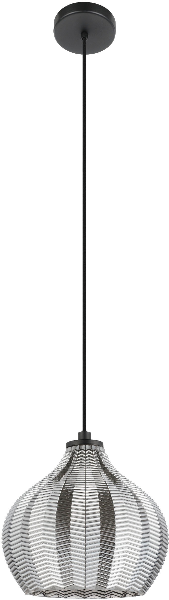 EGLO Hängeleuchte »TAMALLAT« E27 1 Stk. Hängeleuchte in schwarz aus Stahl  -  exkl. E27 - 40W