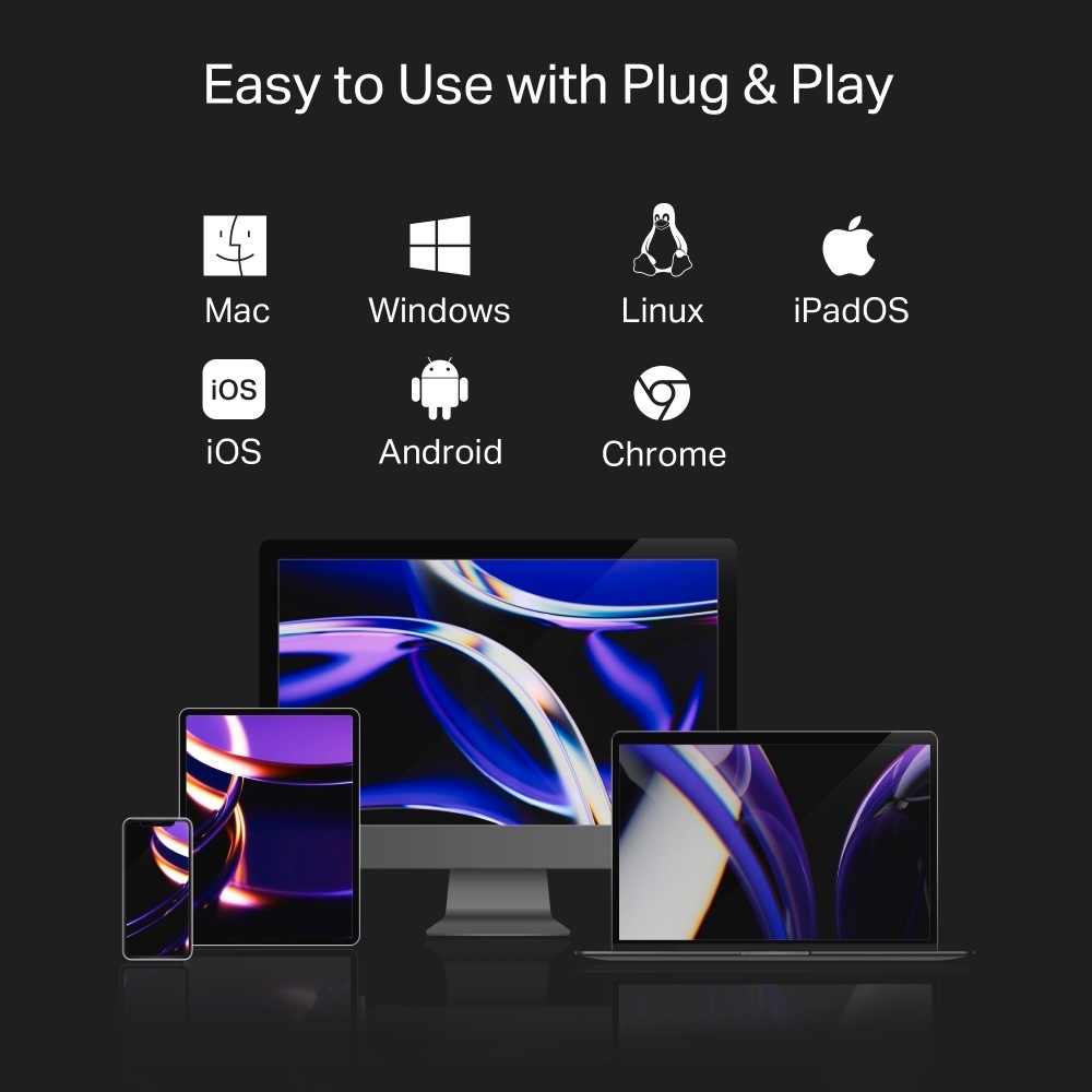TP-Link Laptop-Dockingstation »UH7020C USB Type-C 7-in-1 Hub«
