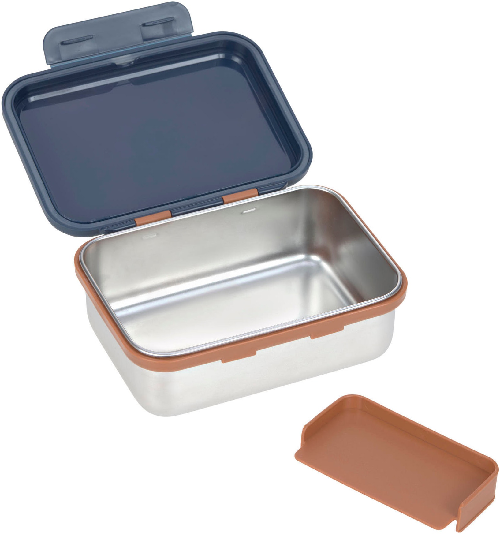 LÄSSIG Lunchbox »Little Gang, Smile navy«, (1 tlg.)