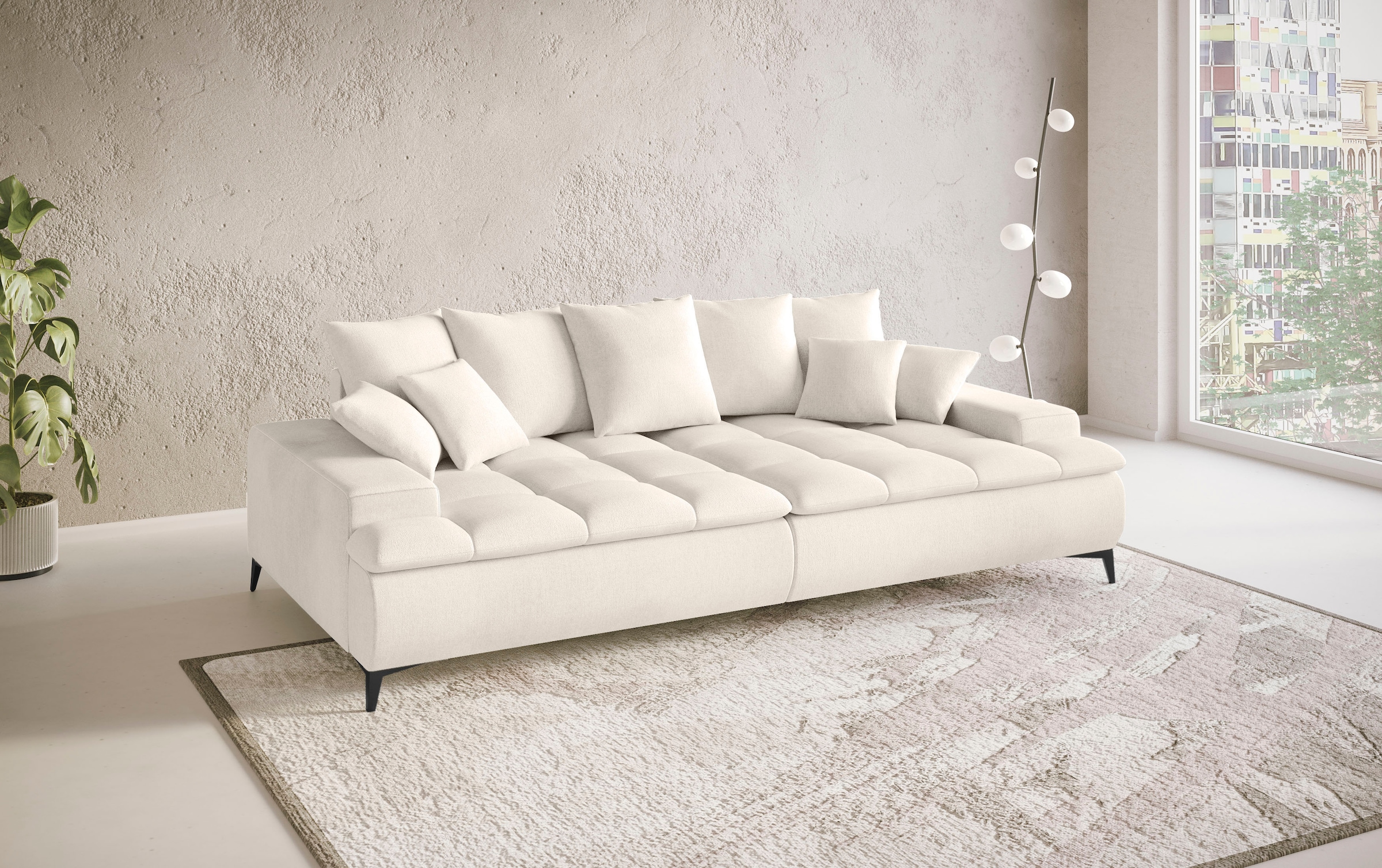 Mr. Couch Big-Sofa »Haiti III«, Mit Kaltschaum, bis 140 kg belastbar