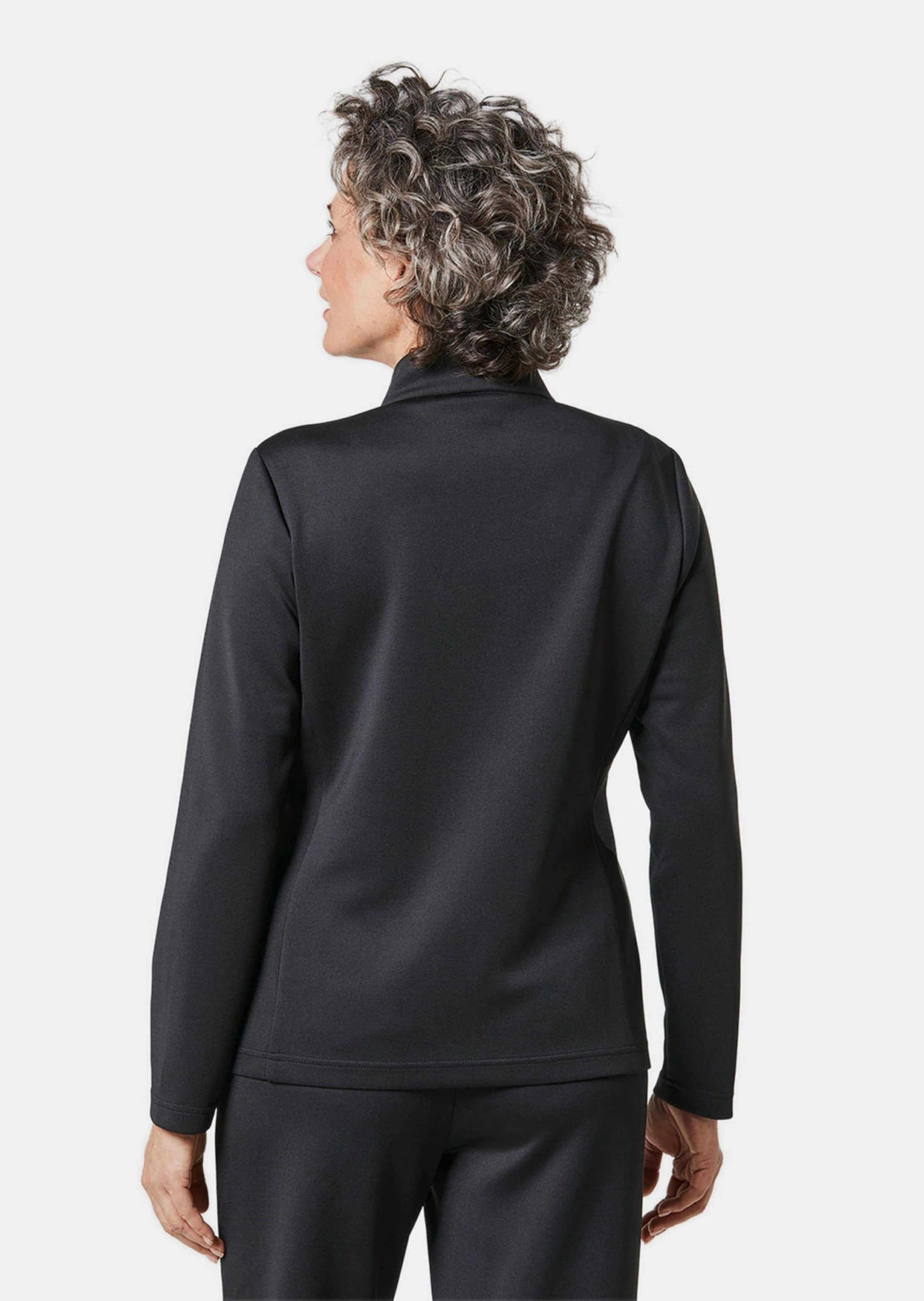 GOLDNER Sommerjacke »Kurzgröße Leichte Freizeitjacke mit Stehkragen und Reißverschluss« Reißverschluss mit Kinnschutz