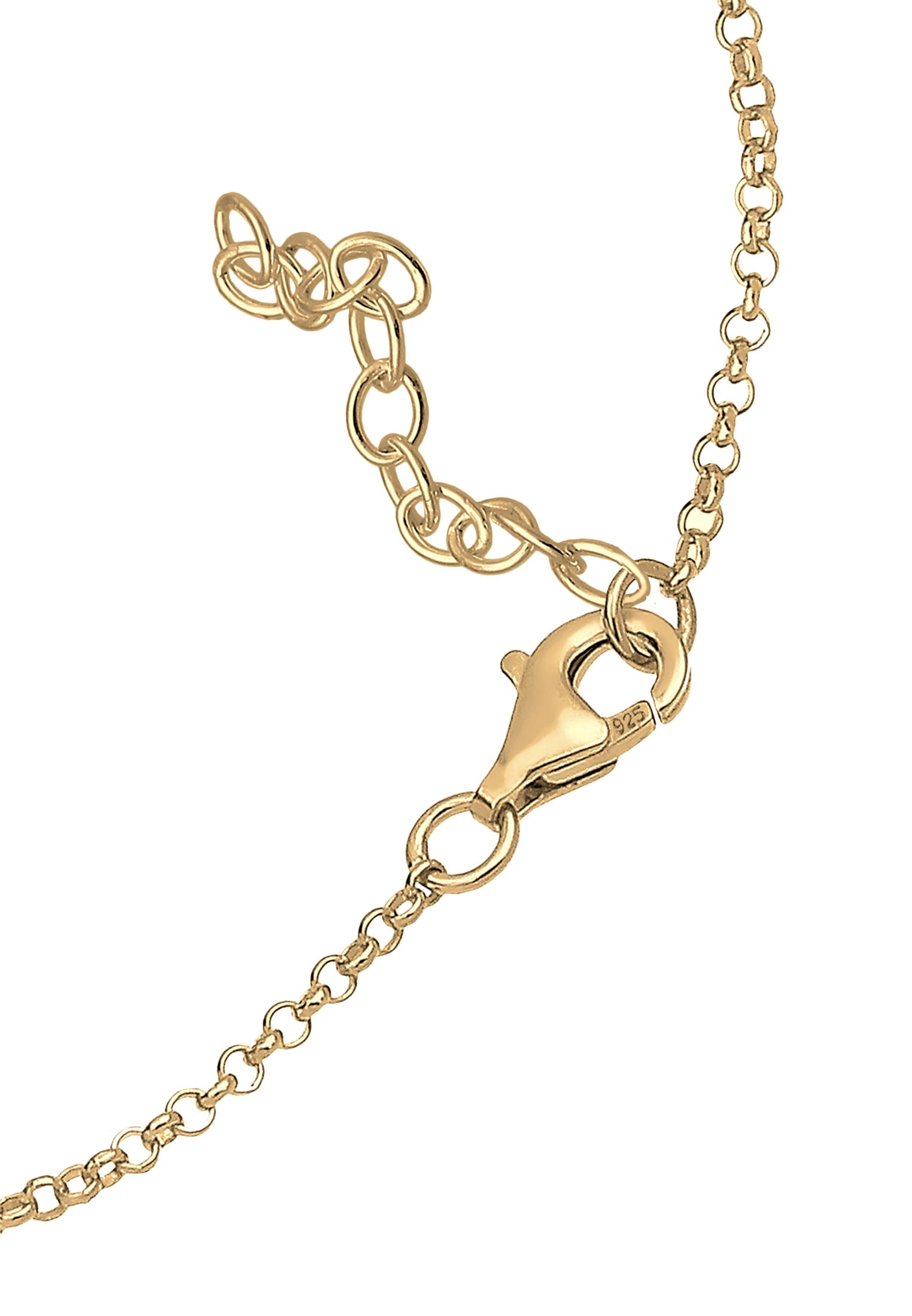 Elli Armkette »Armband Kleeblatt Glücksbringer 925 Silber«