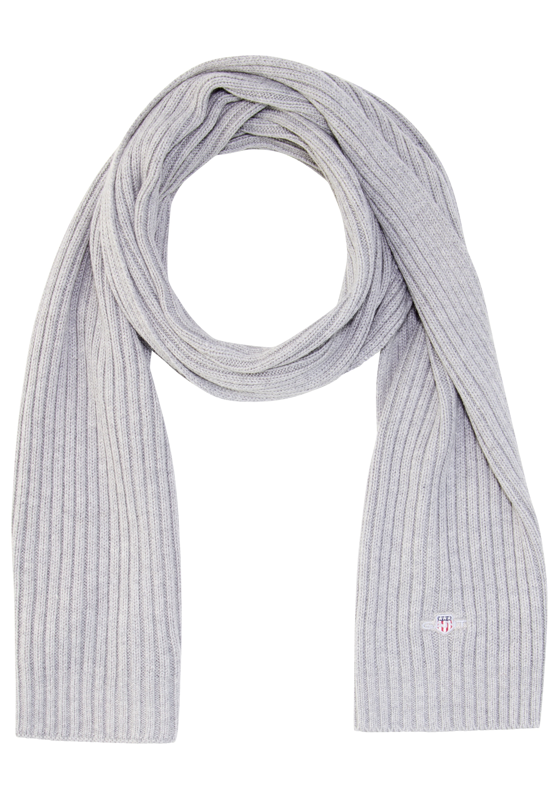 Gant Strickschal »COTTON BLEND LOGO«