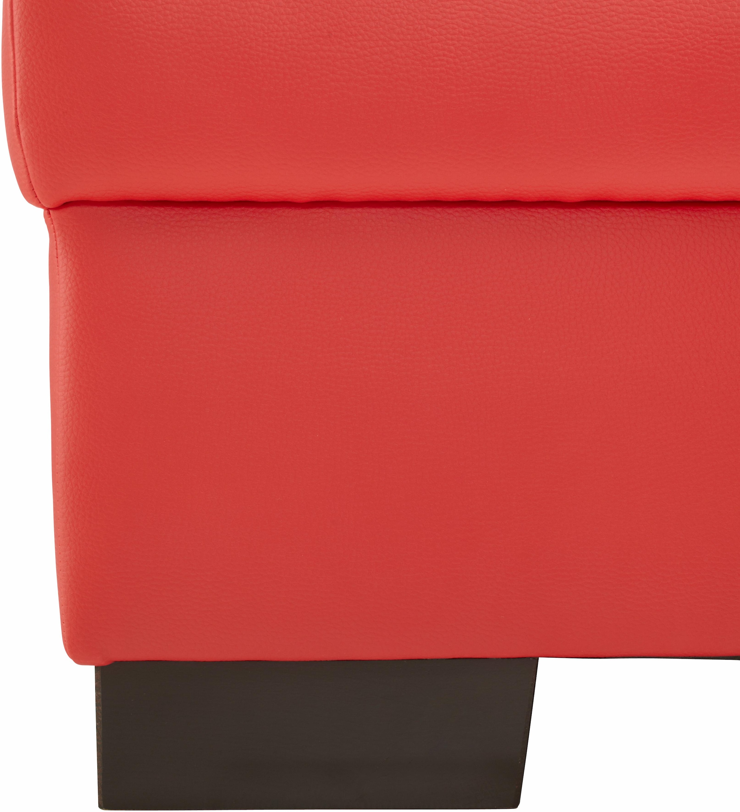 DOMO collection Wohnlandschaft »Norma Top, elegant und modern, flache Armlehnen, komfortabel, U-Form« wahlweise mit Bettfunktion, mit viel Platz