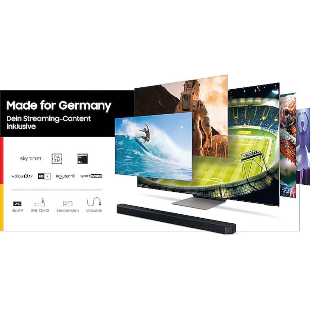 Samsung LED-Fernseher »GU70AU8079U«, 176 cm/70 Zoll, 4K Ultra HD, Smart-TV, HDR,Crystal Prozessor 4K,Dynamic Crystal Color,Contrast Enhancer