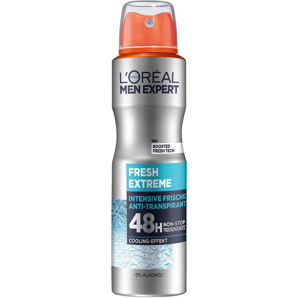 L'ORÉAL PARIS MEN EXPERT Deo-Spray »Fresh Extreme«, 48H Non-Stop Trockenschutz