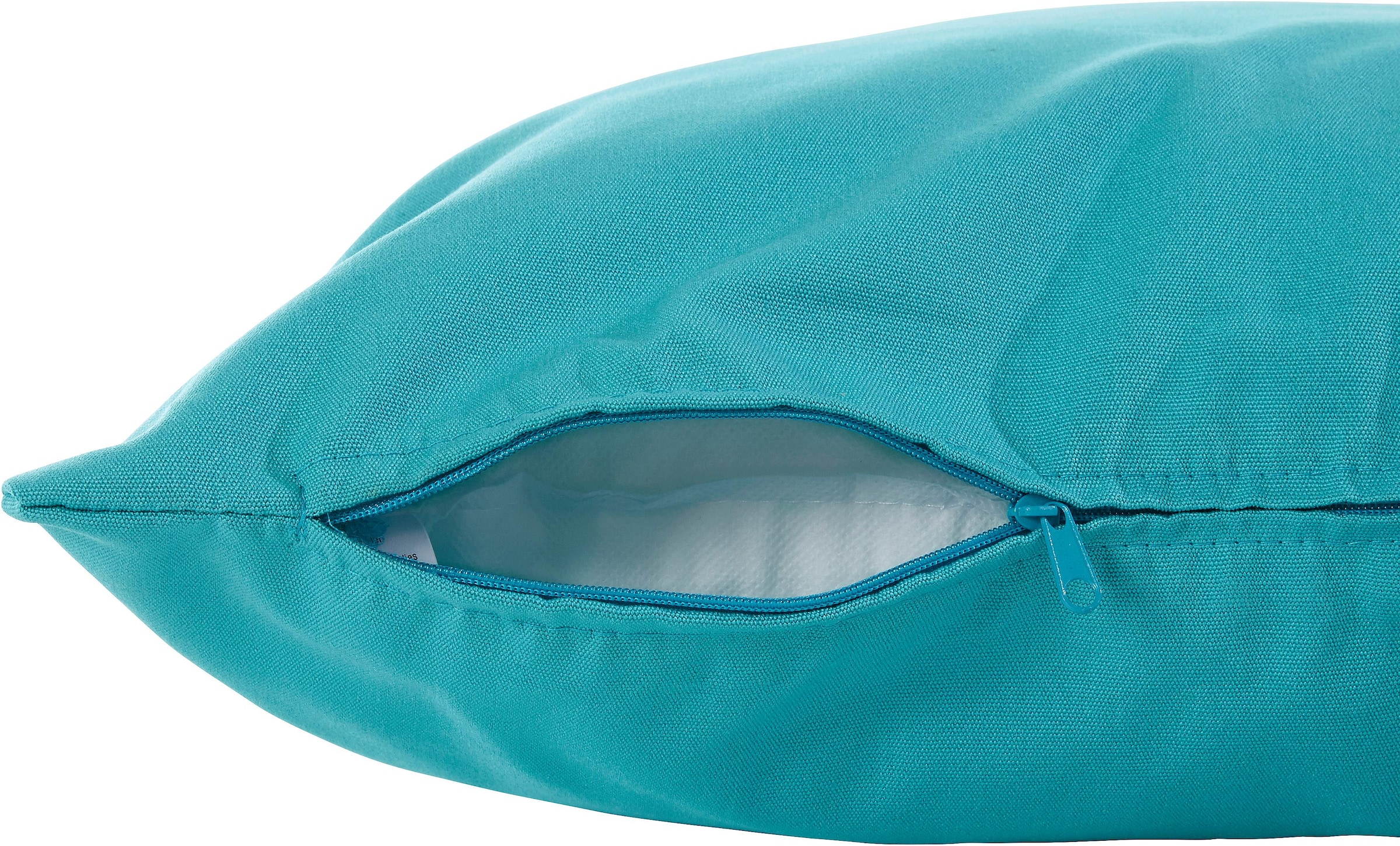 H.O.C.K. Dekokissen »Classic Uni« Kissenhülle mit Füllung, 1 Stück, 50/50 cm