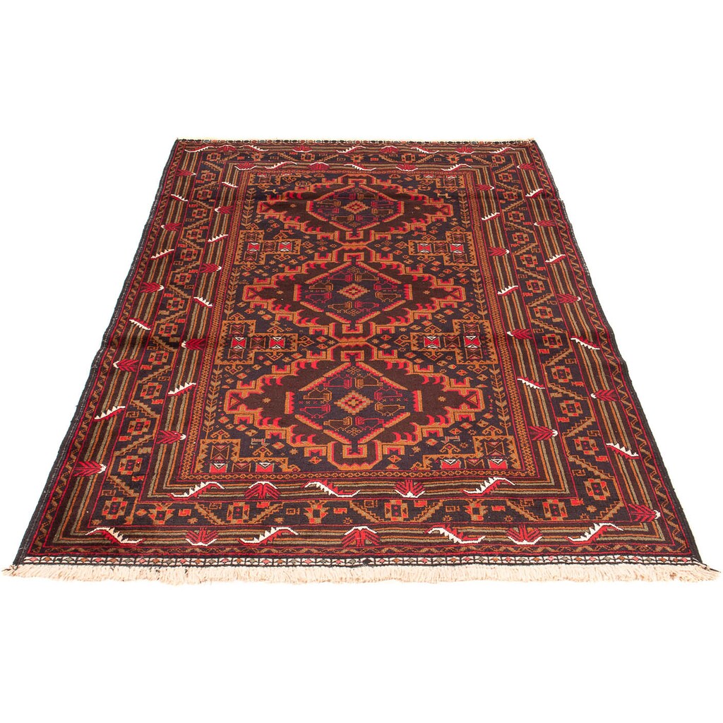 morgenland Orientteppich »Belutsch - 204 x 125 cm - braun«, rechteckig